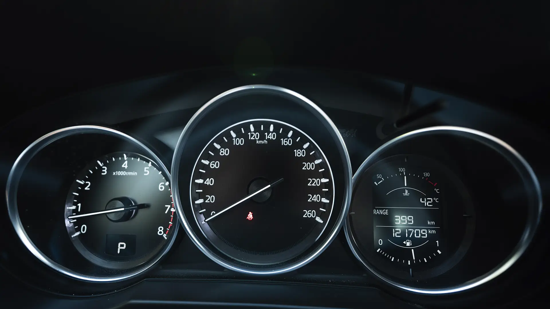 Used 2023 Mazda 6 S Grade in Blue – Odometer / Mileage Reading View for Sale at First Choice Cars Dubai Sharjah