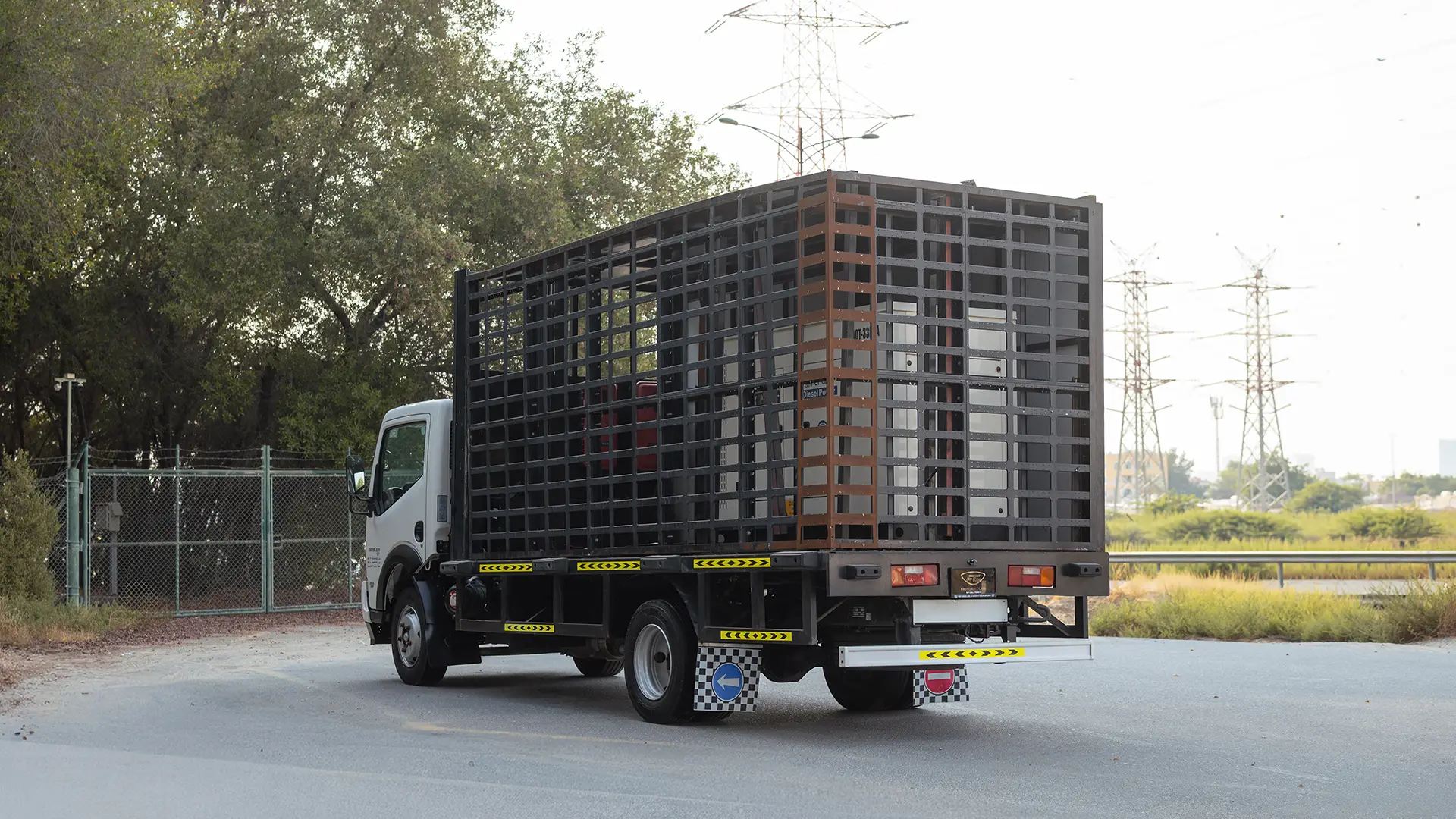Used 2025 Ashok Leyland Partner LX in White – Left Back Diagonal (45°) View for Sale at First Choice Cars Dubai Sharjah