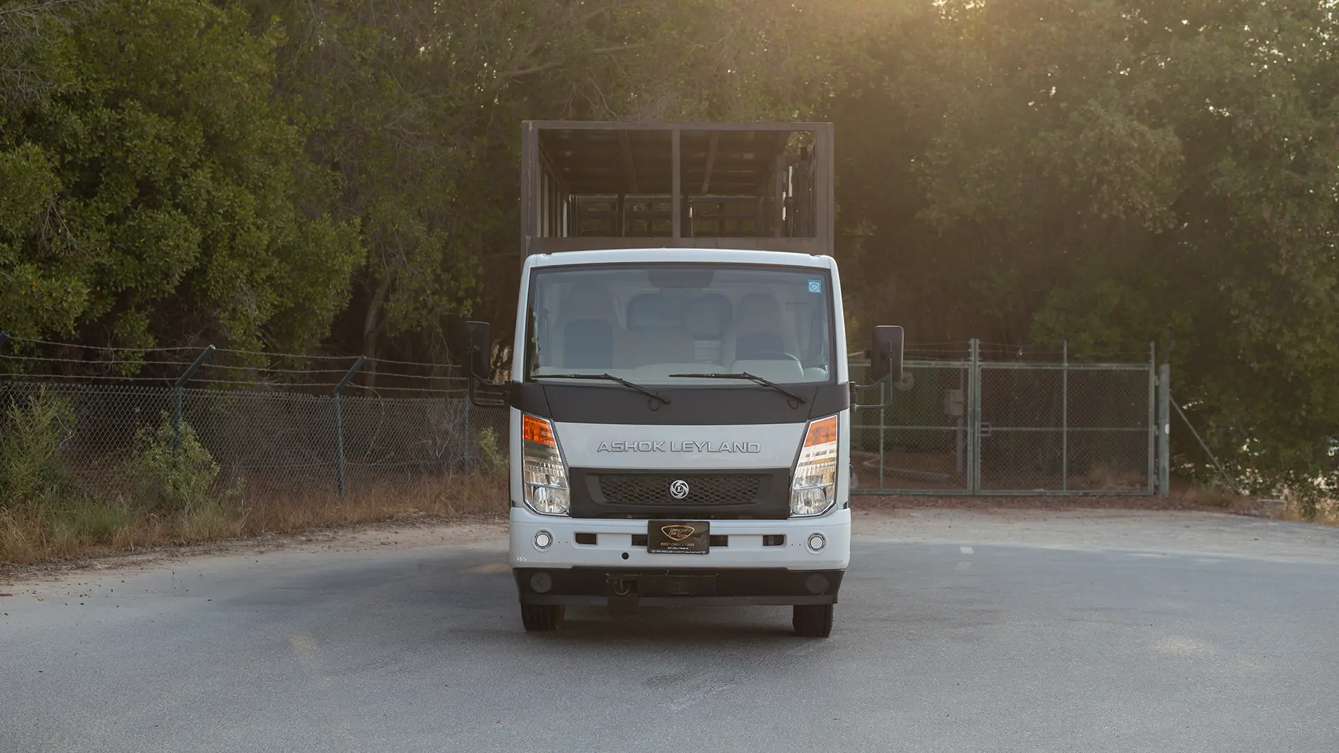 Used 2025 Ashok Leyland Partner LX in White – Front View for Sale at First Choice Cars Dubai Sharjah