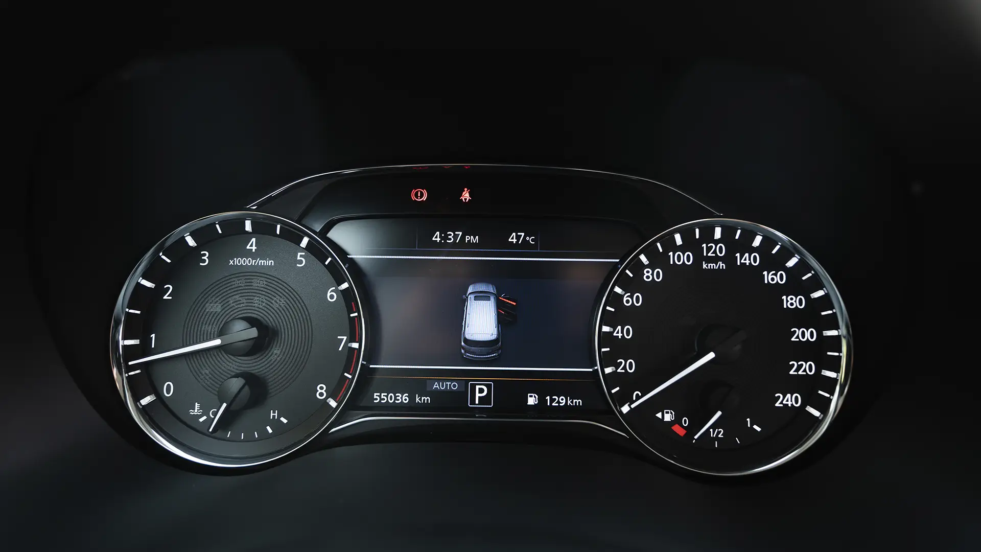 Used 2024 Infiniti QX80 Sensory in White – Odometer / Mileage Reading View for Sale at First Choice Cars Dubai Sharjah