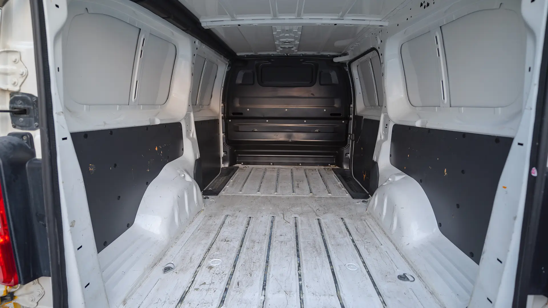 Used 2021 Peugeot Expert L3 in Yellow – Delivery Box Rear Opening View for Sale at First Choice Cars Dubai Sharjah