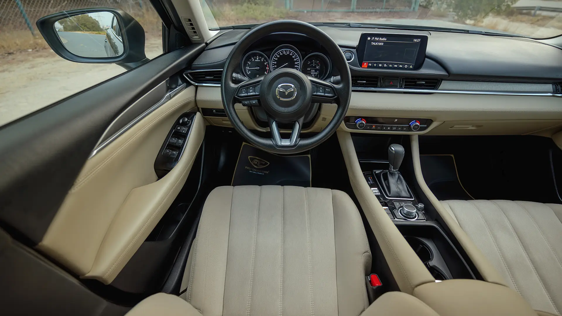 Used 2025 Mazda 6 Pure in Grey – Steering Wheel & Instrument Cluster for Sale at First Choice Cars Dubai Sharjah