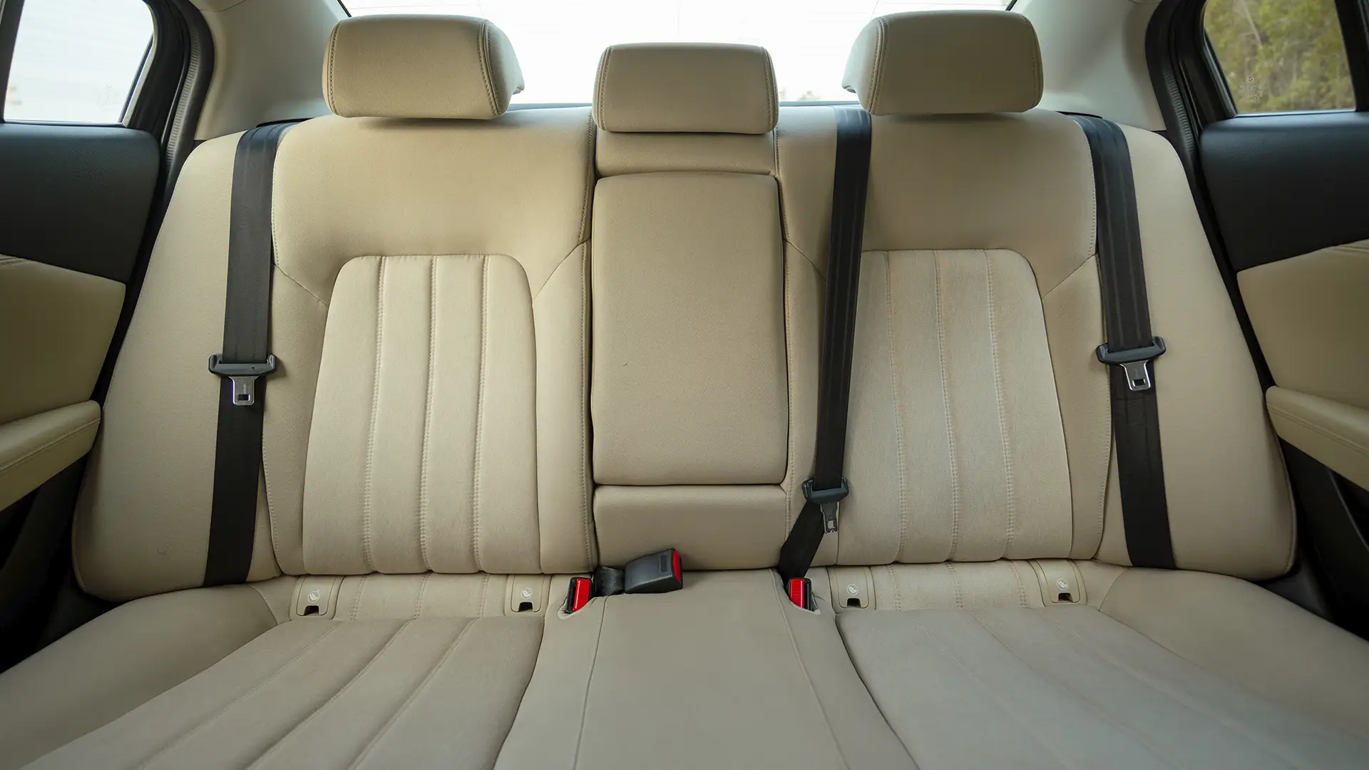 Used 2025 Mazda 6 Pure in Grey – Rear Seat View for Sale at First Choice Cars Dubai Sharjah