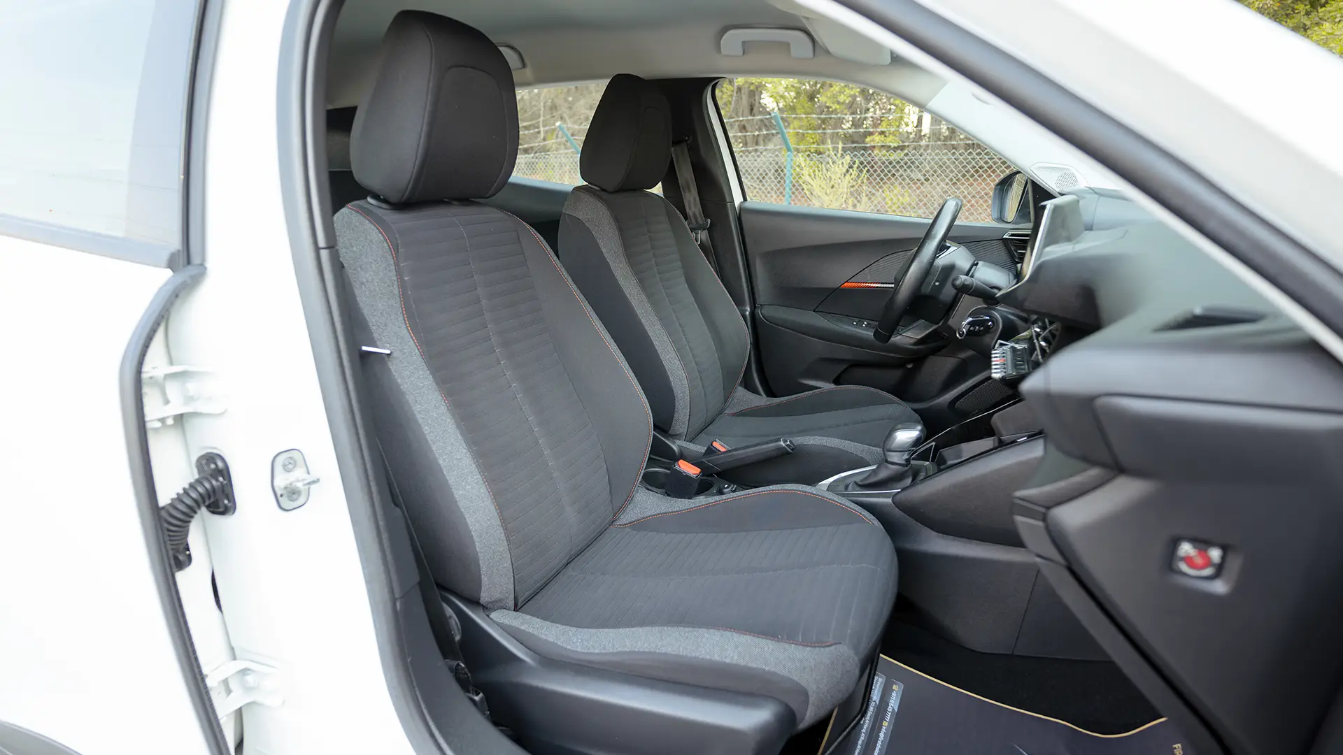 Used 2022 Peugeot 2008 Active in White – Front Passenger Side Cabin View for Sale at First Choice Cars Dubai Sharjah