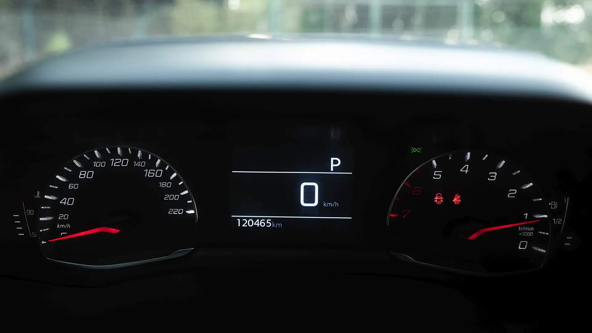 Used 2022 Peugeot 2008 Active in White – Odometer / Mileage Reading View for Sale at First Choice Cars Dubai Sharjah
