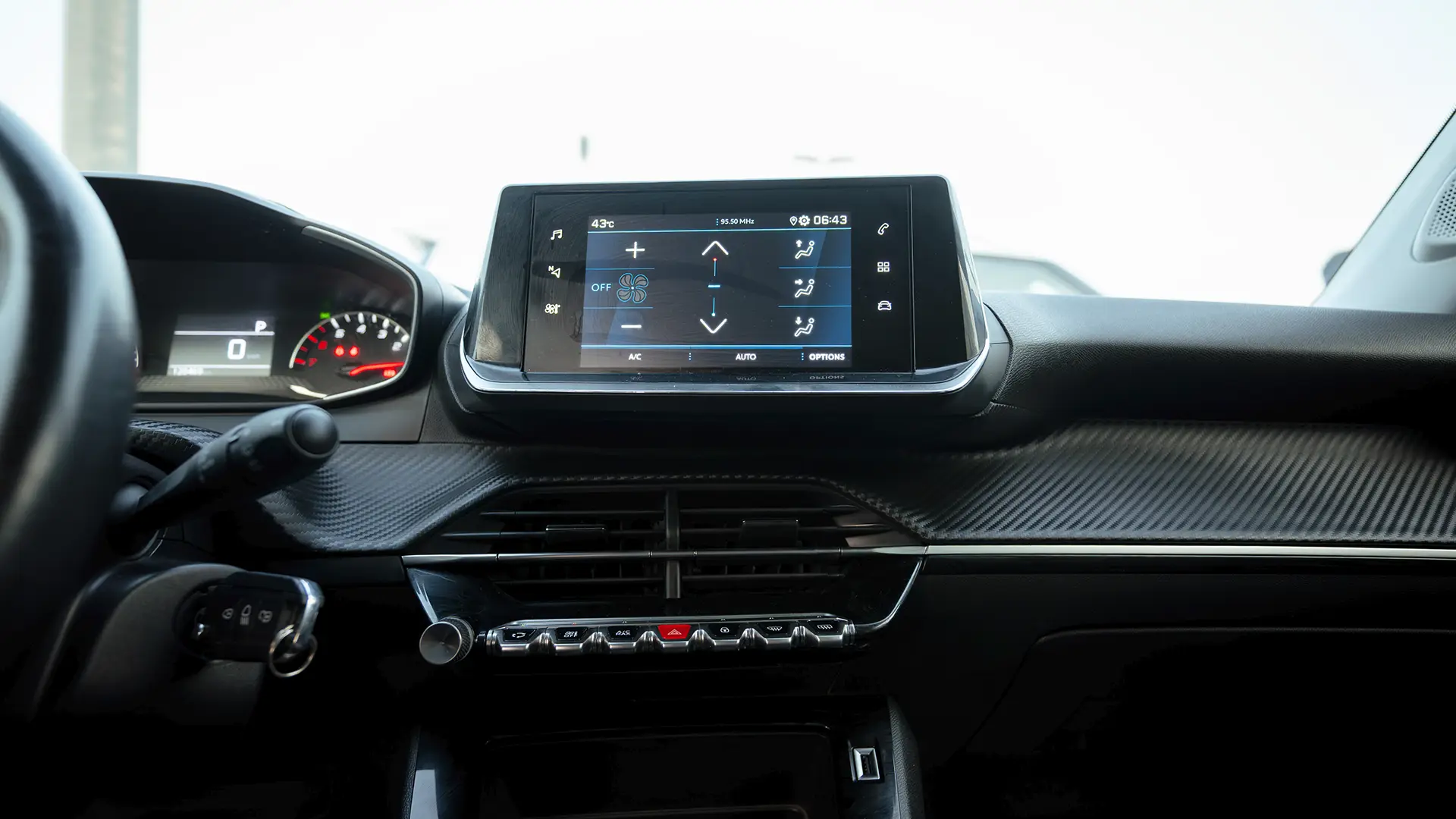 Used 2022 Peugeot 2008 Active in White – Infotainment / Touchscreen System for Sale at First Choice Cars Dubai Sharjah