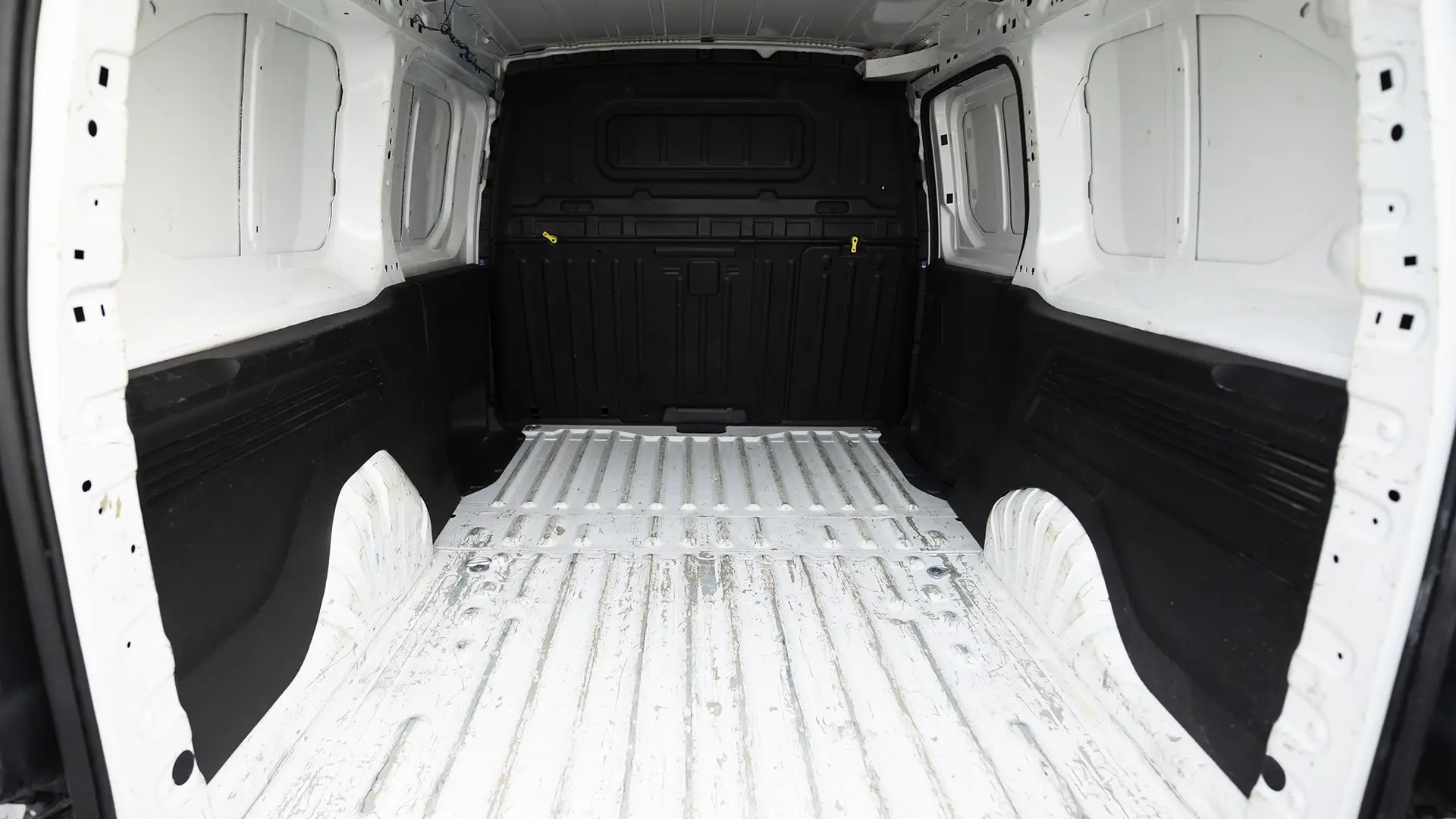 Used 2022 Peugeot Partner Standard in White – Delivery Box Rear Opening View for Sale at First Choice Cars Dubai Sharjah