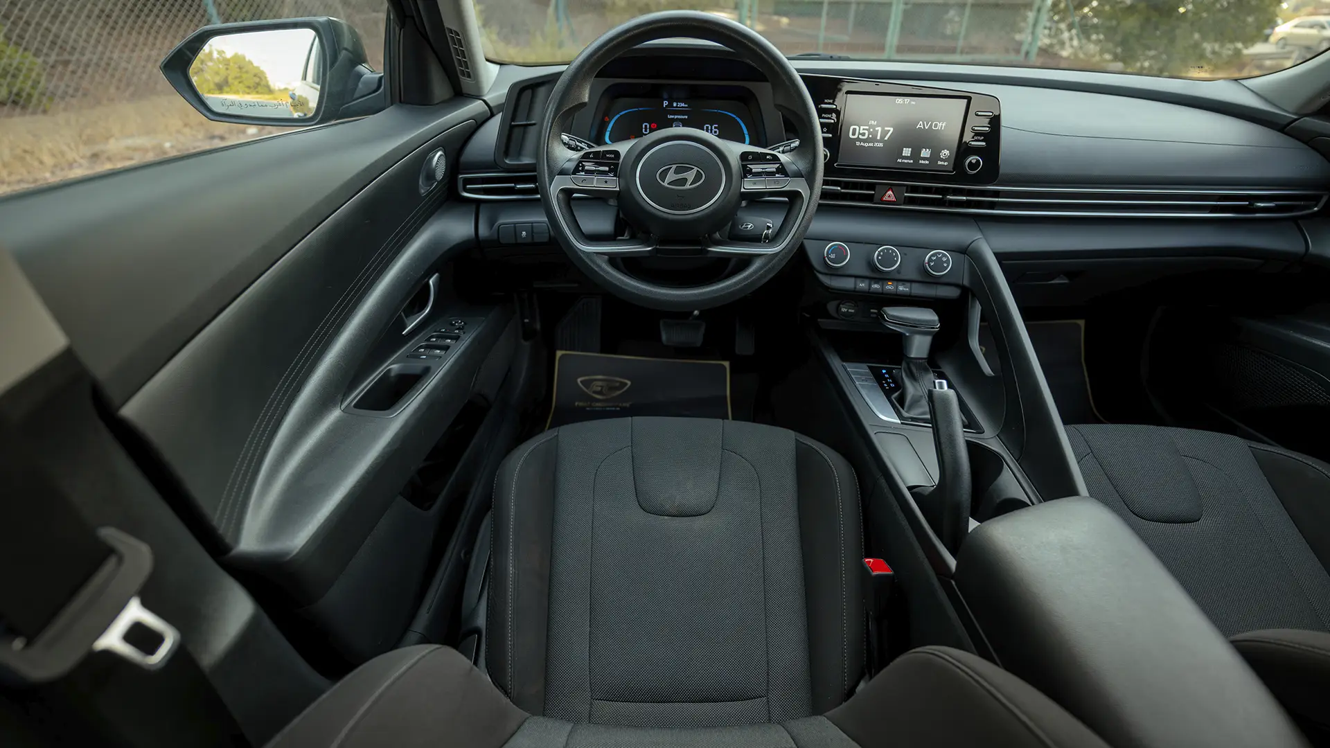 Used 2024 Hyundai Elantra Comfort in Grey – Steering Wheel & Instrument Cluster for Sale at First Choice Cars Dubai Sharjah