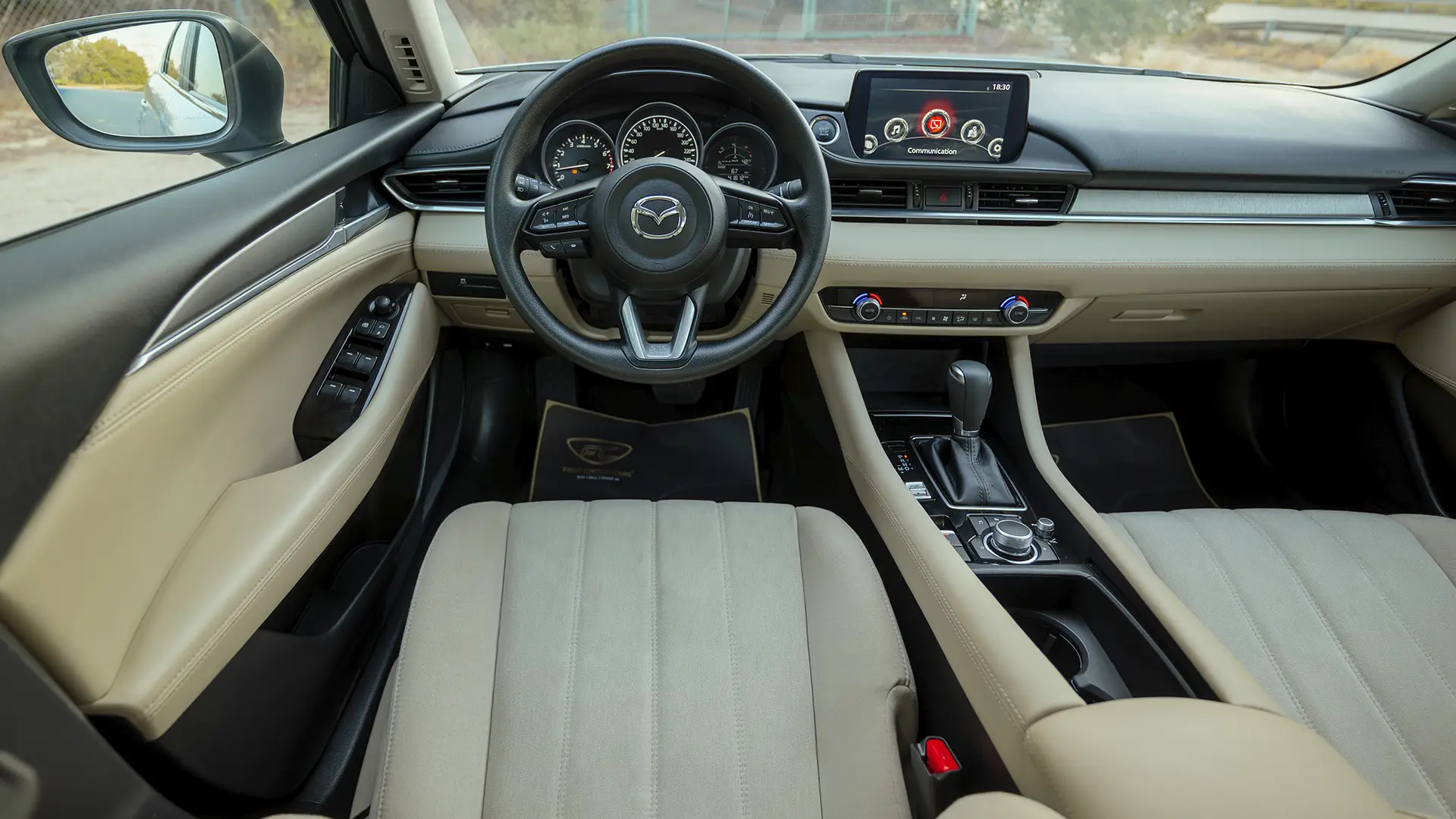 Used 2024 Mazda 6 Pure in White – Steering Wheel & Instrument Cluster for Sale at First Choice Cars Dubai Sharjah