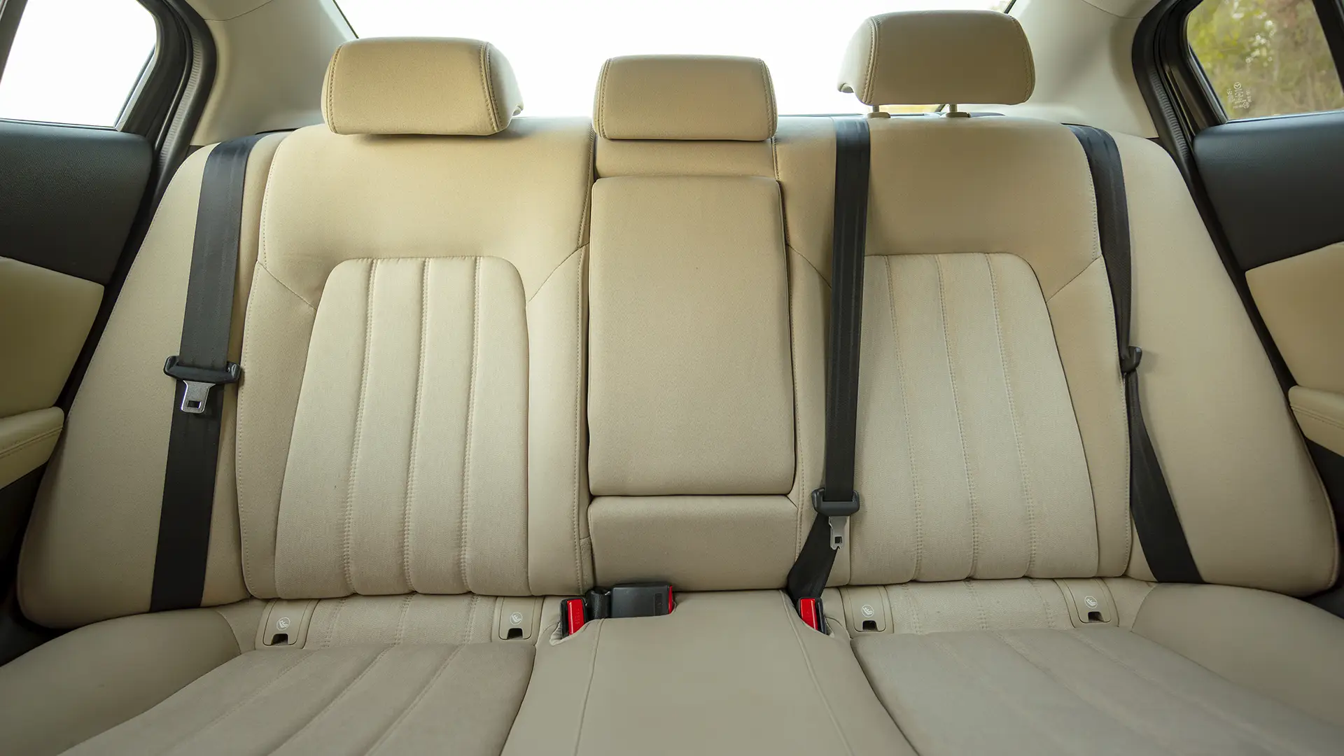 Used 2024 Mazda 6 Pure in White – Rear Seat View for Sale at First Choice Cars Dubai Sharjah