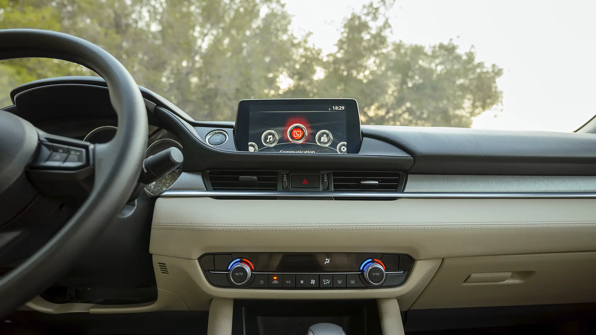 Used 2024 Mazda 6 Pure in White – Infotainment / Touchscreen System for Sale at First Choice Cars Dubai Sharjah