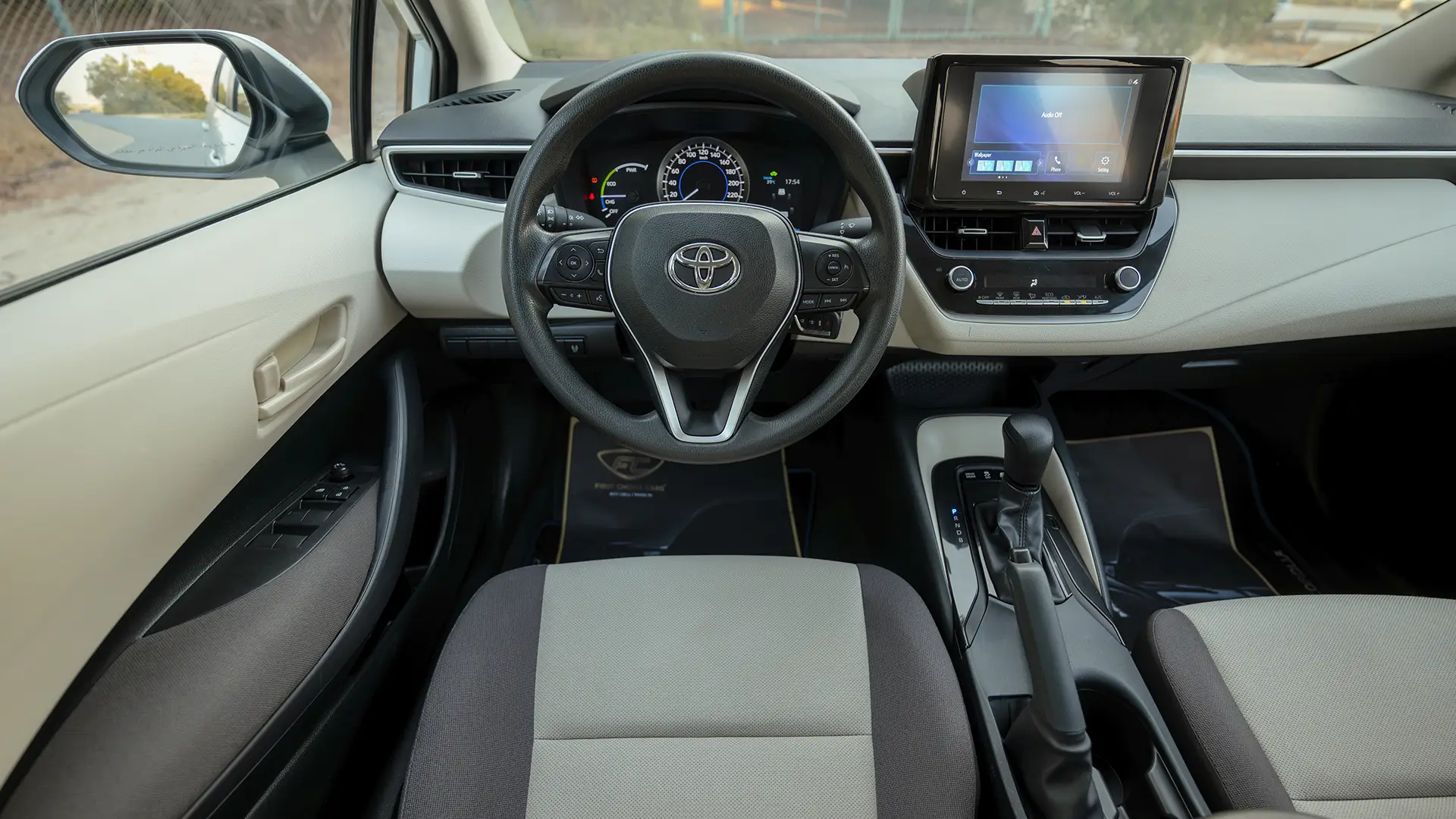 Used 2024 Toyota Corolla XLI in White – Steering Wheel & Instrument Cluster for Sale at First Choice Cars Dubai Sharjah