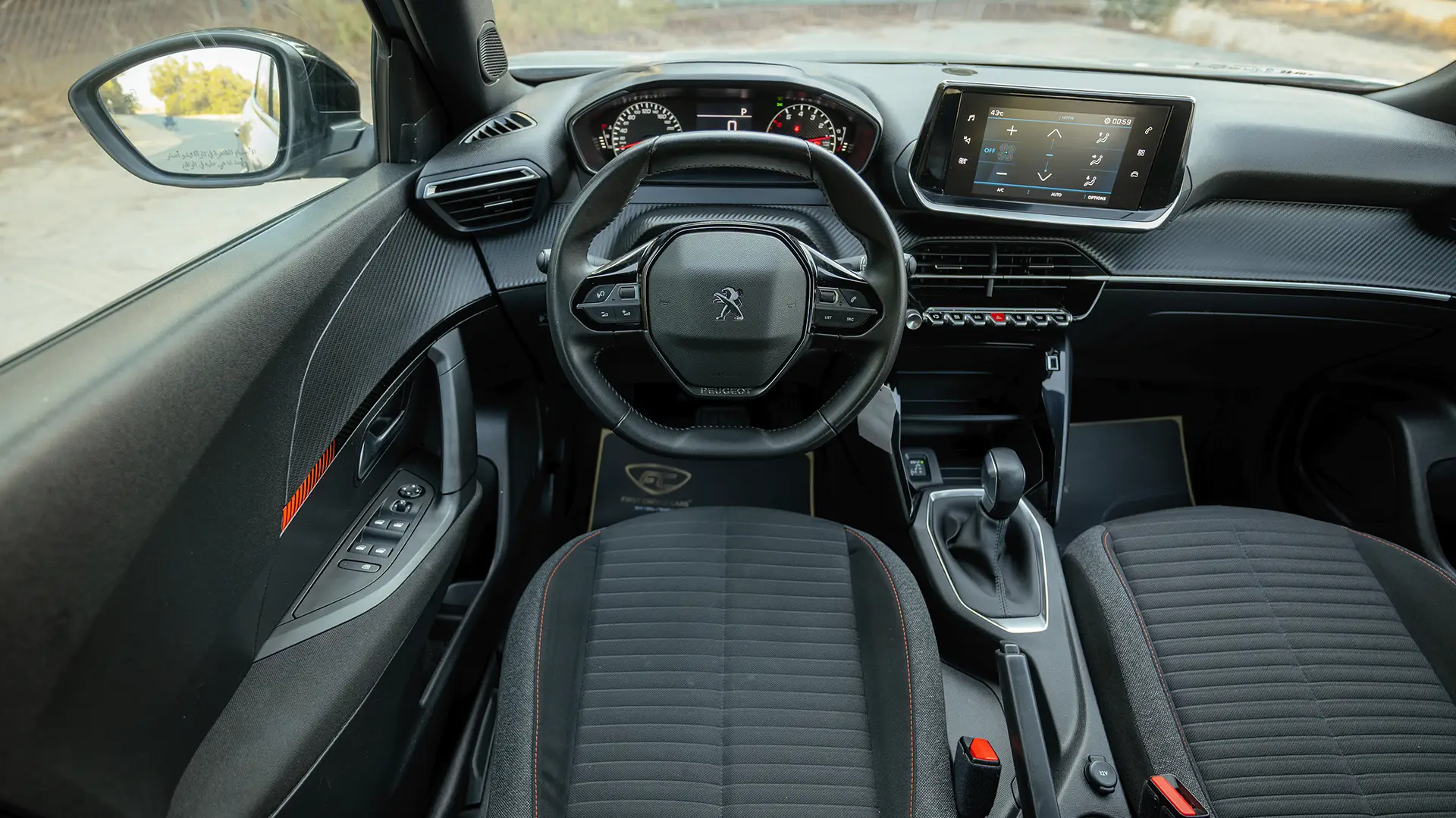 Used 2023 Peugeot 2008 Allure in Silver – Steering Wheel & Instrument Cluster for Sale at First Choice Cars Dubai Sharjah