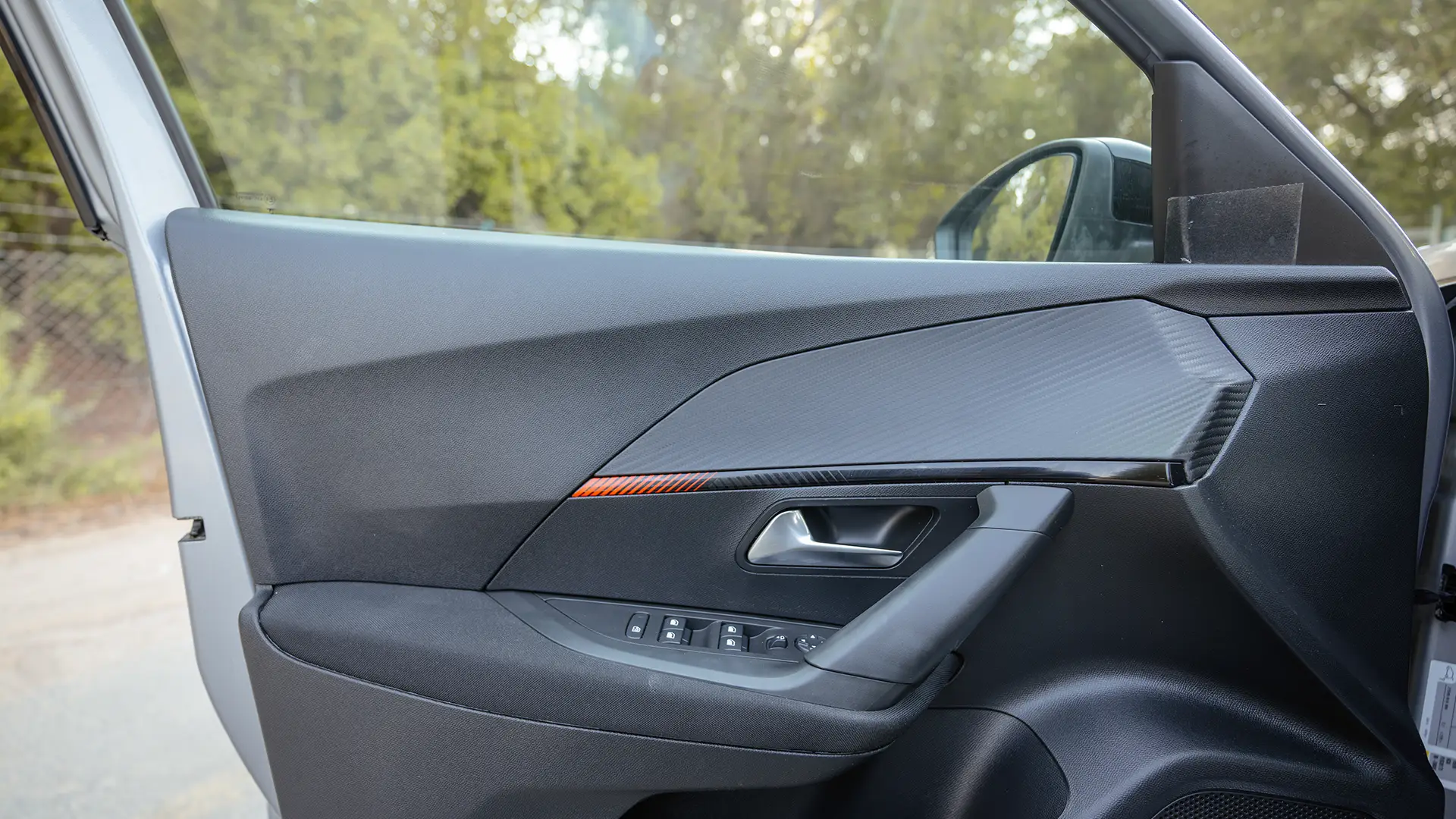Used 2023 Peugeot 2008 Allure in Silver – Driver Door Panel Full View for Sale at First Choice Cars Dubai Sharjah