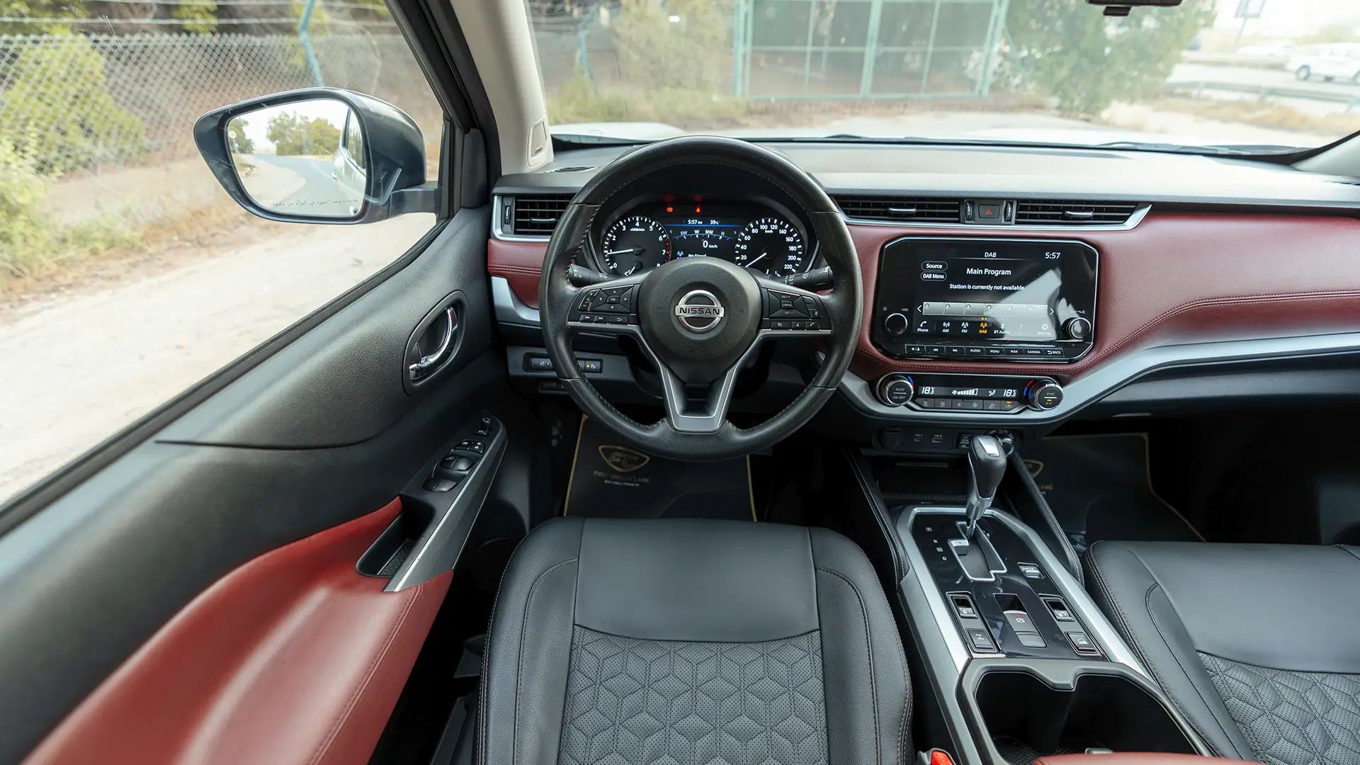Used 2024 Nissan Xterra Platinum in White – Steering Wheel & Instrument Cluster for Sale at First Choice Cars Dubai Sharjah