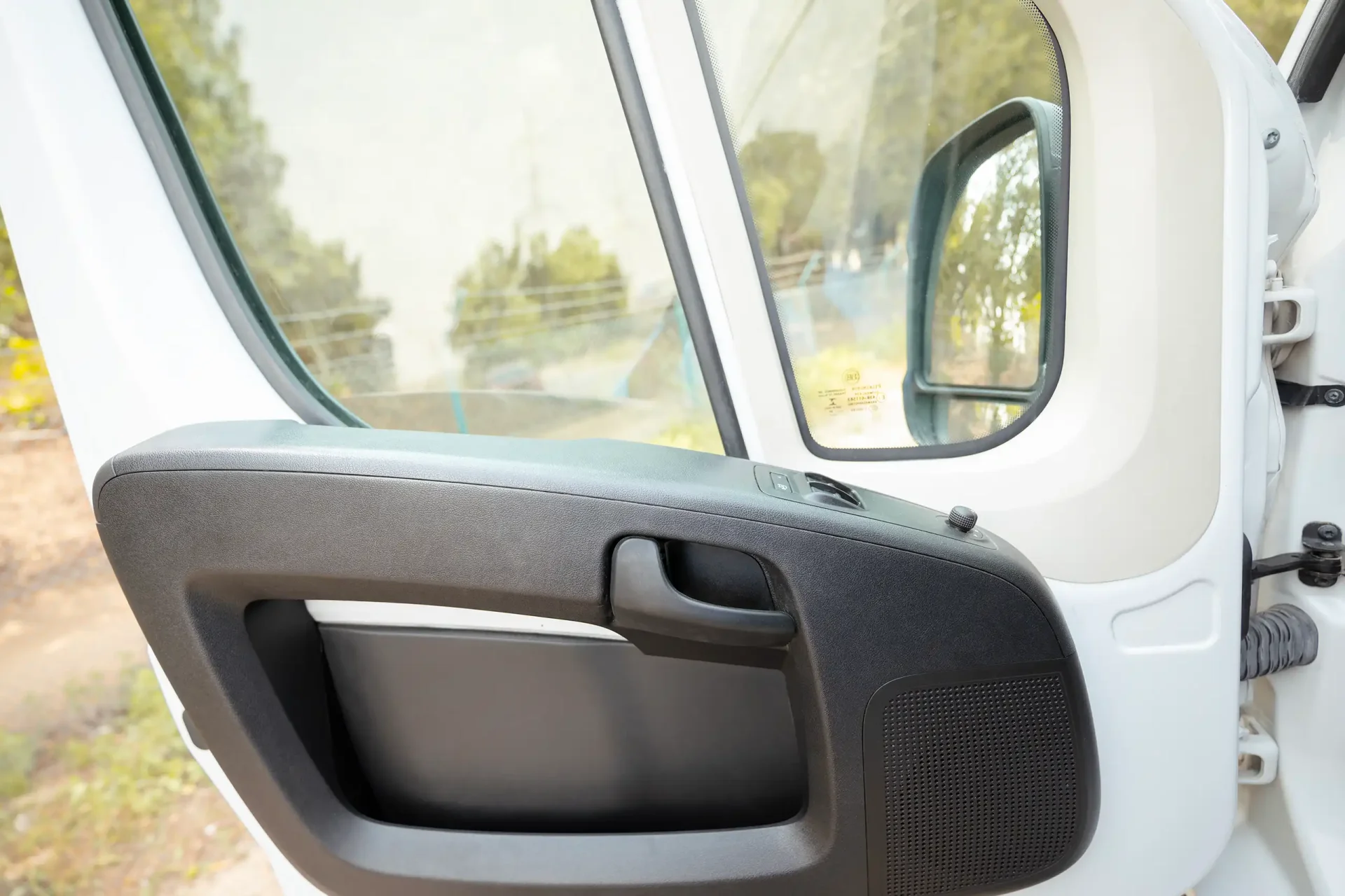Used 2022 Peugeot Boxer L2H2 in White – Driver Door Panel Full View for Sale at First Choice Cars Dubai Sharjah