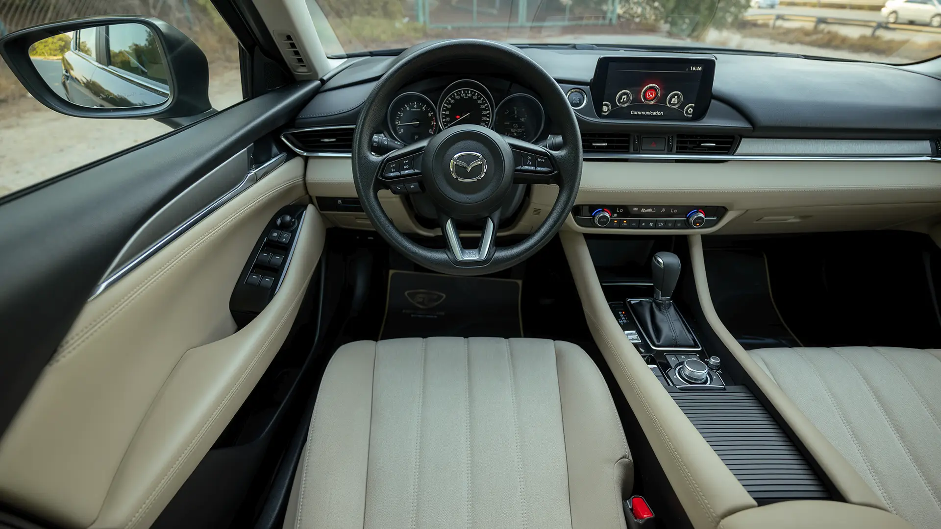 Used 2025 Mazda 6 Pure in Blue – Steering Wheel & Instrument Cluster for Sale at First Choice Cars Dubai Sharjah