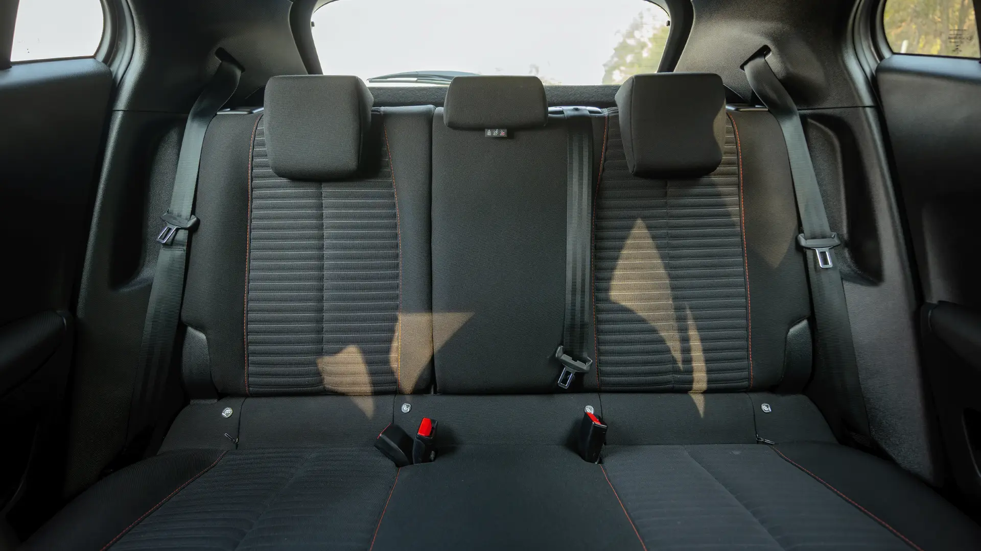 Used 2023 Peugeot 2008 Allure in Silver – Rear Seat View for Sale at First Choice Cars Dubai Sharjah