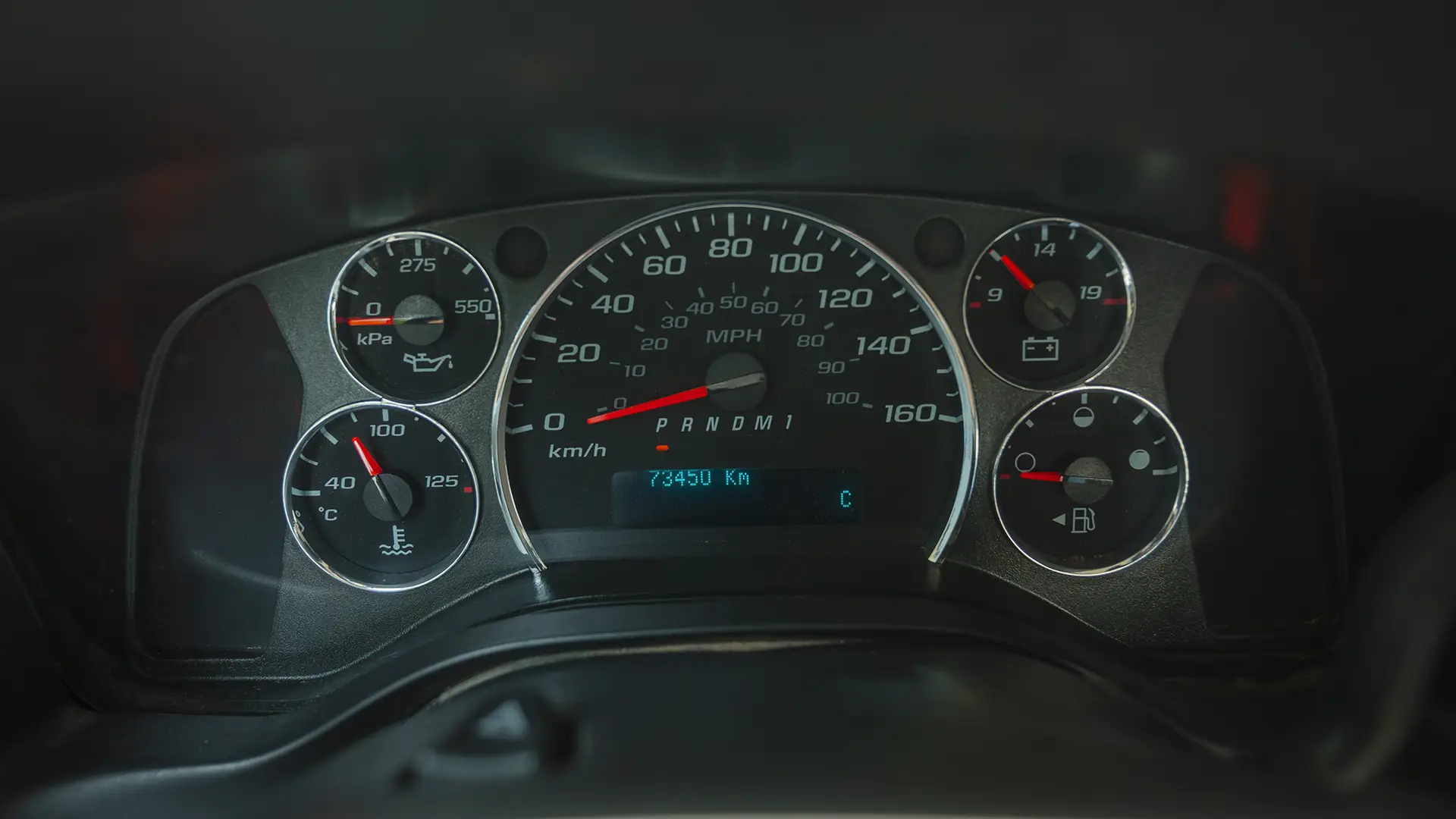 Used 2020 Chevrolet Express LS in White – Odometer / Mileage Reading View for Sale at First Choice Cars Dubai Sharjah
