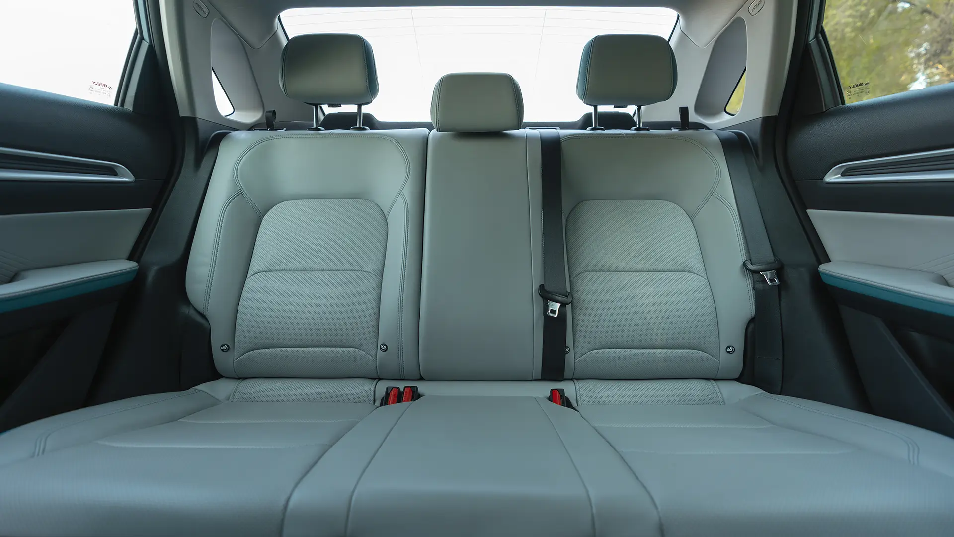 Used 2026 Geely Emgrand GF in Blue – Rear Seat View for Sale at First Choice Cars Dubai Sharjah