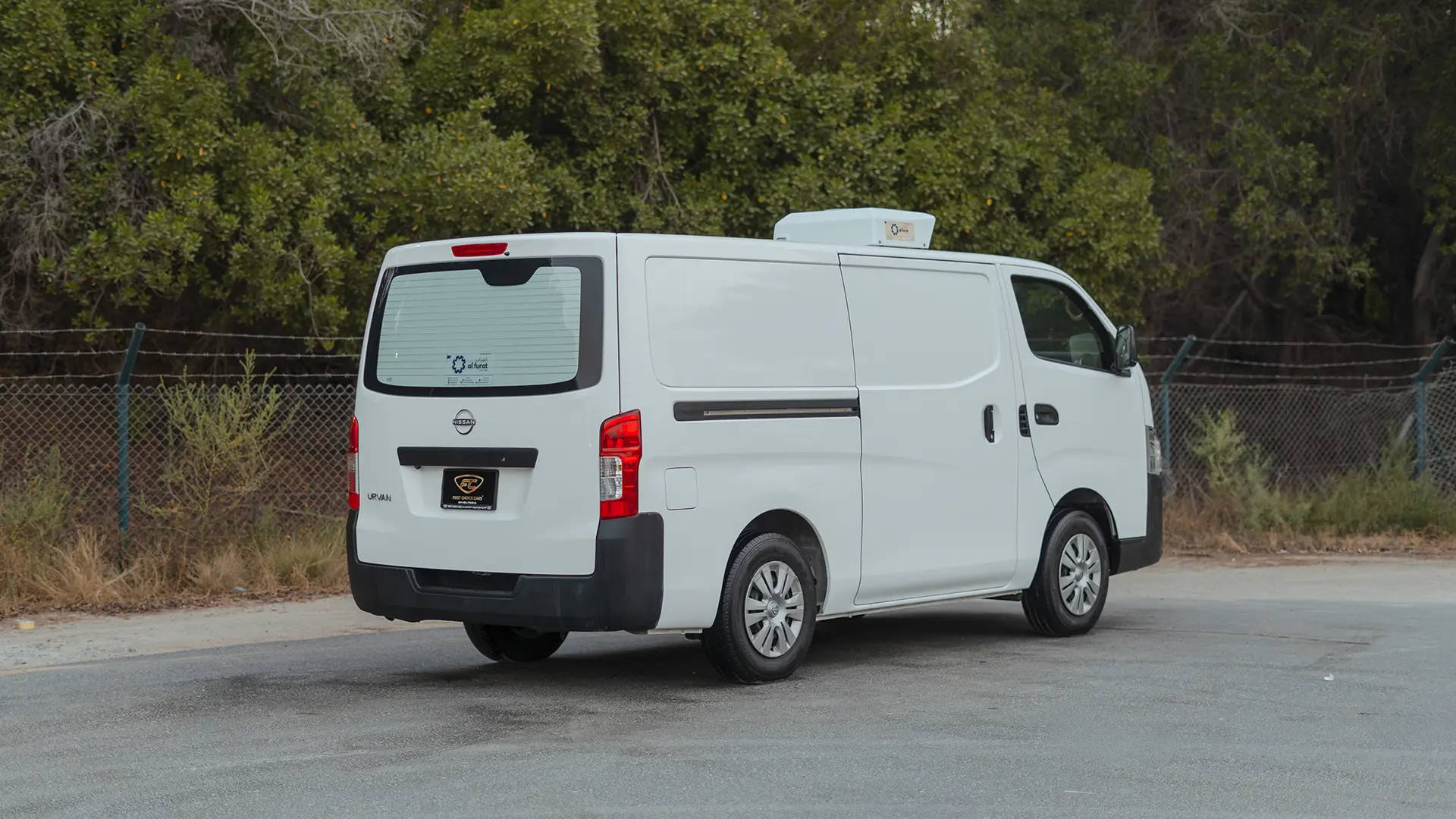 Used 2023 Nissan Urvan Standard Roof in White – Right Back Diagonal (45°) View
