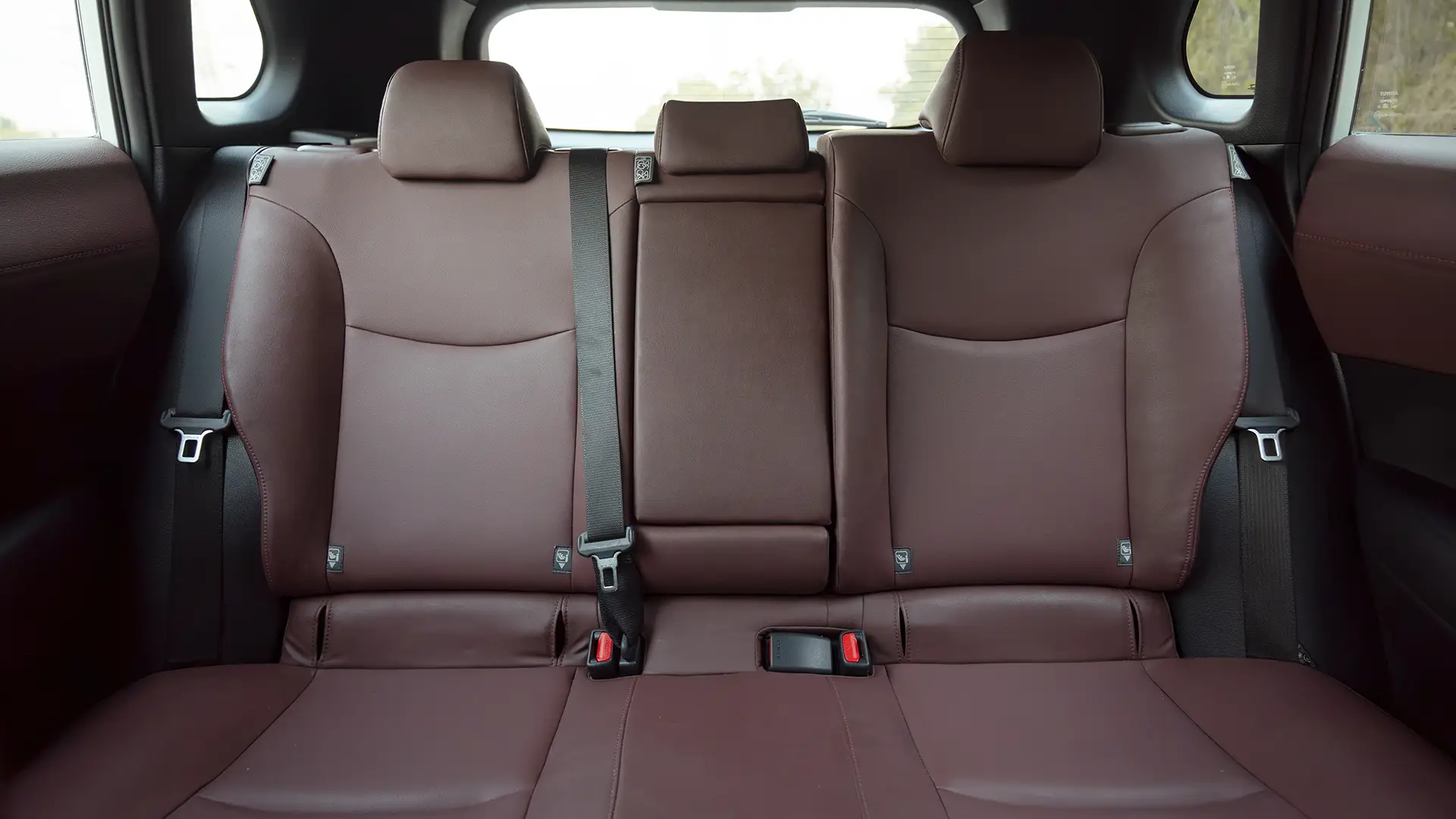 Used 2022 Toyota Corolla Cross GLi in White – Rear Seat View for Sale at First Choice Cars Dubai Sharjah