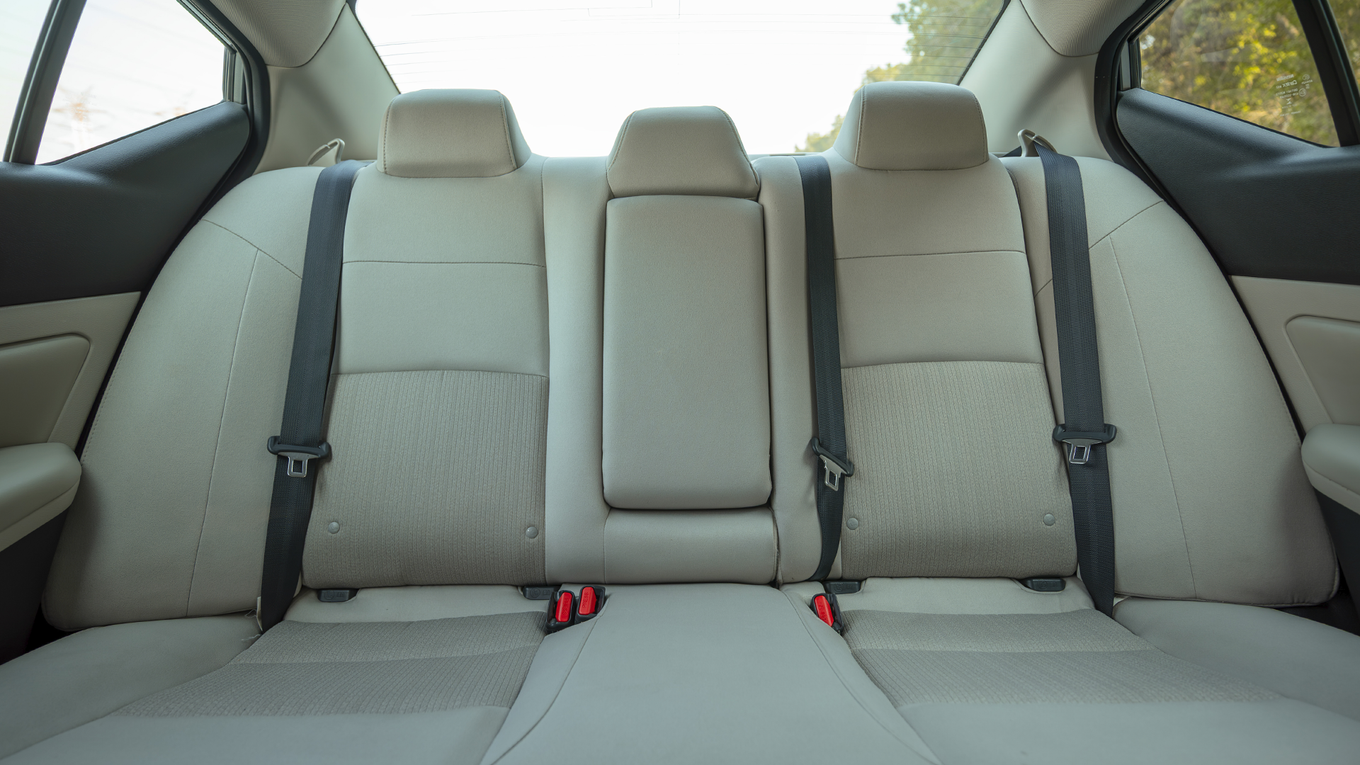Used 2024 Nissan Altima S in Grey – Rear Seat View for Sale at First Choice Cars Dubai Sharjah