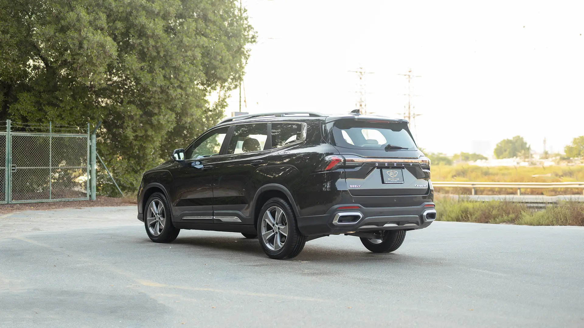 Used 2025 Geely Okavango GK in Black – Left Back Diagonal (45°) View