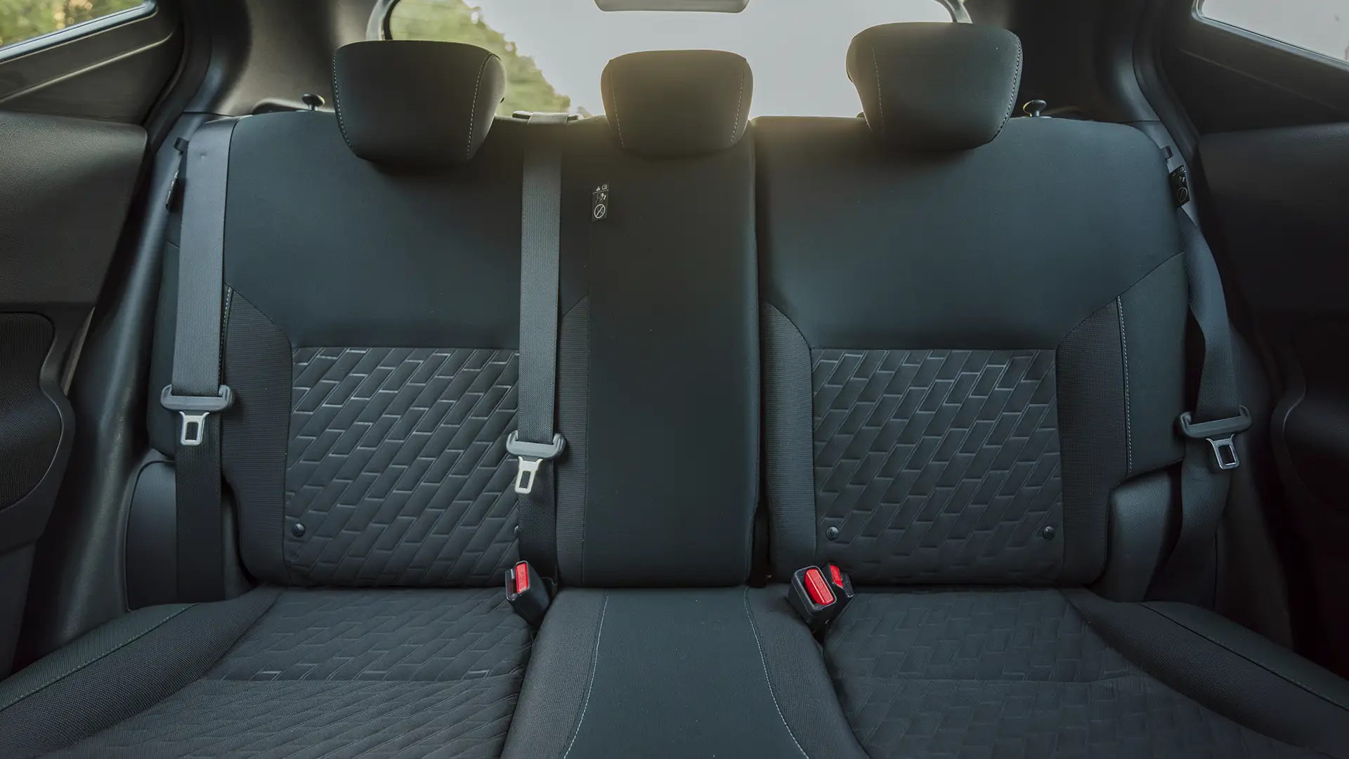 Used 2024 Nissan Kicks SV in Grey – Rear Seat View