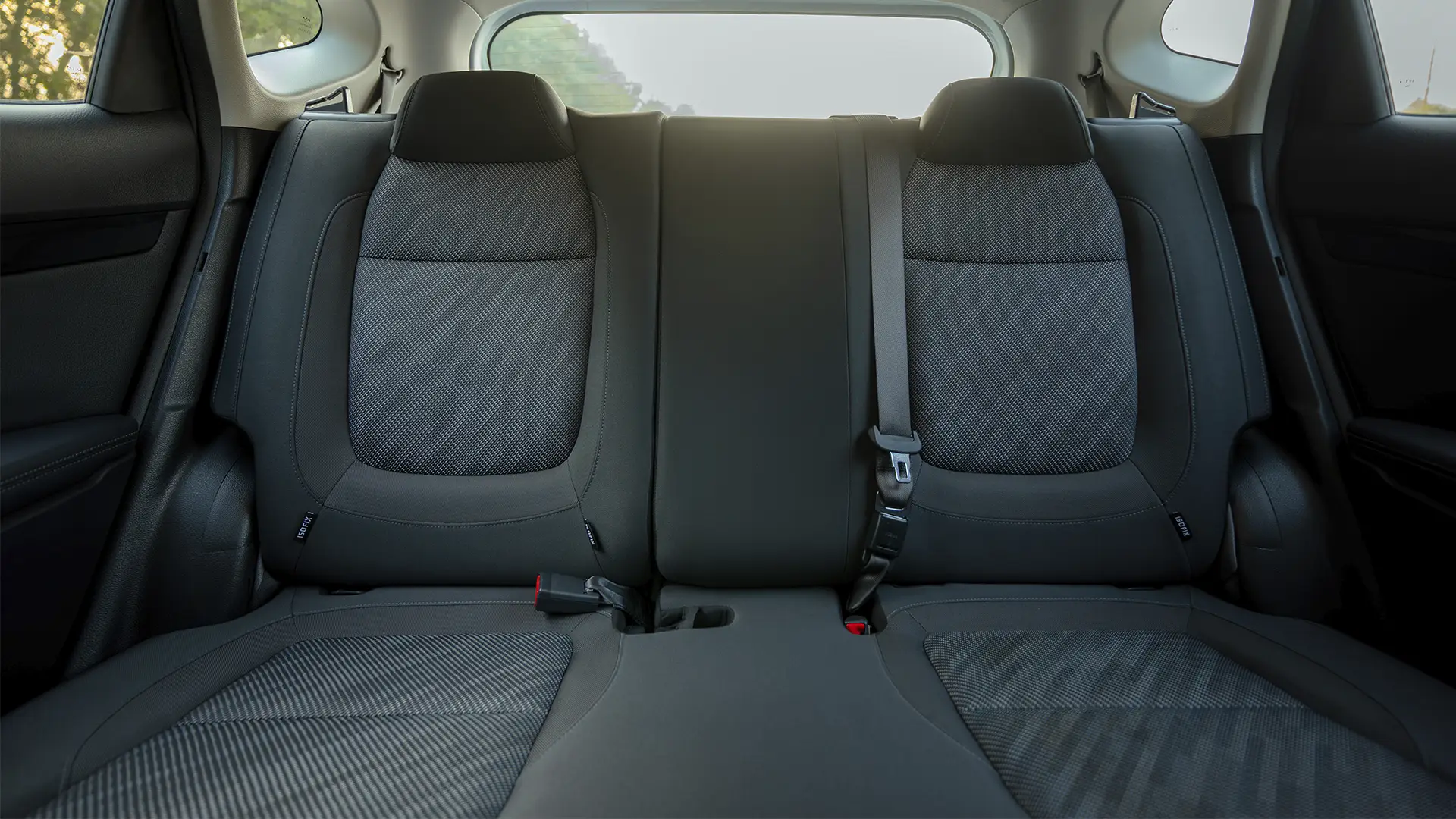 Used 2024 Kia Seltos LX in White – Rear Seat View