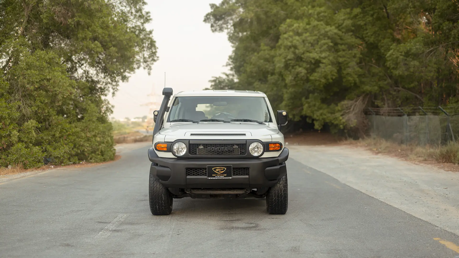 Used 2023 Toyota FJ Cruiser Gxr in White – Front View