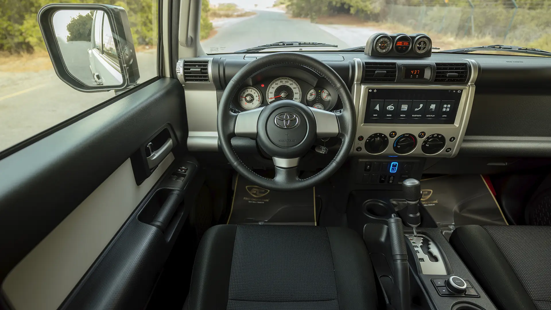 Used 2023 Toyota FJ Cruiser Gxr in White – Steering Wheel & Instrument Cluster