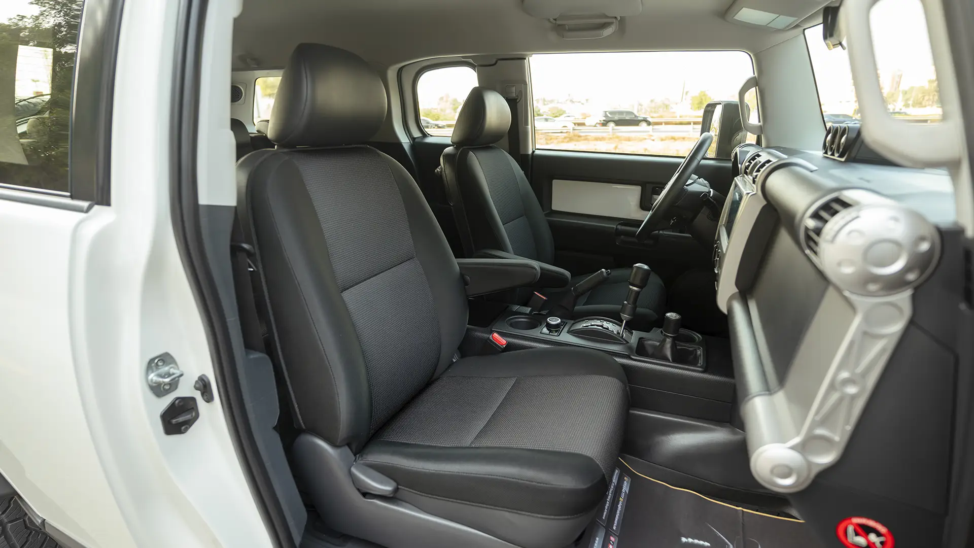 Used 2023 Toyota FJ Cruiser Gxr in White – Front Passenger Side Cabin View