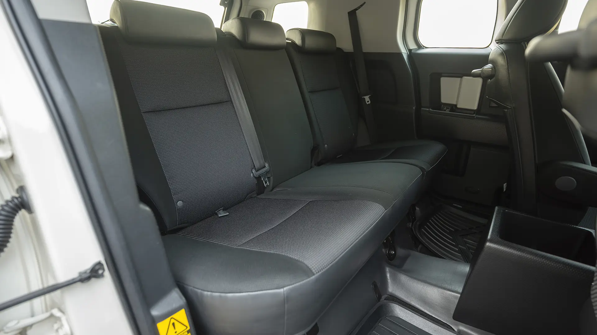 Used 2023 Toyota FJ Cruiser Gxr in White – Rear Passenger Side Cabin View