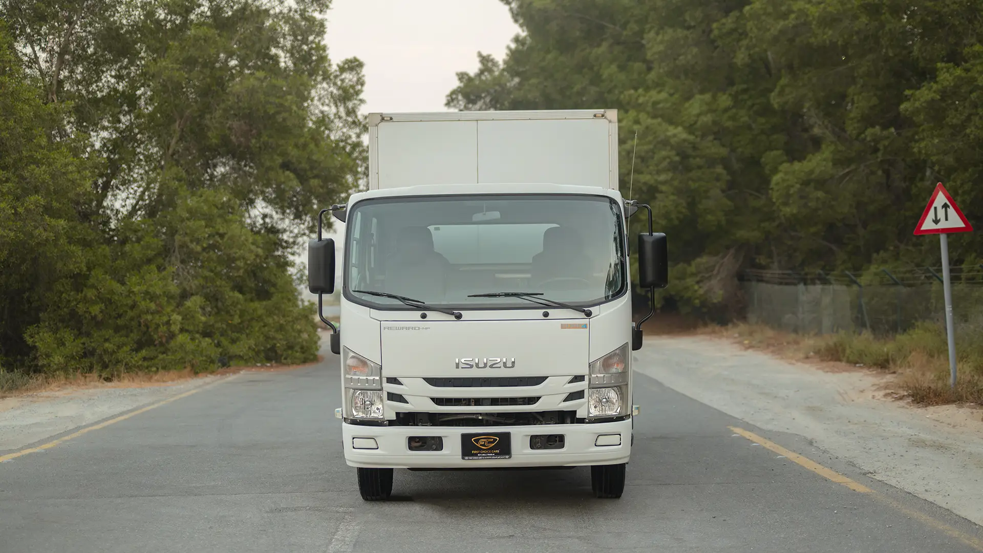 Used 2022 Isuzu N-Series NPR in White – Front View