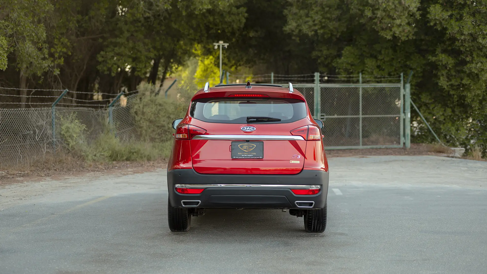 Used 2024 JAC S3 Luxury in Red – Back/Rear View