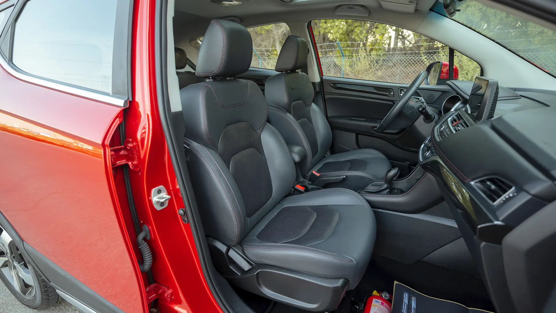 Used 2024 JAC S3 Luxury in Red – Front Passenger Side Cabin View