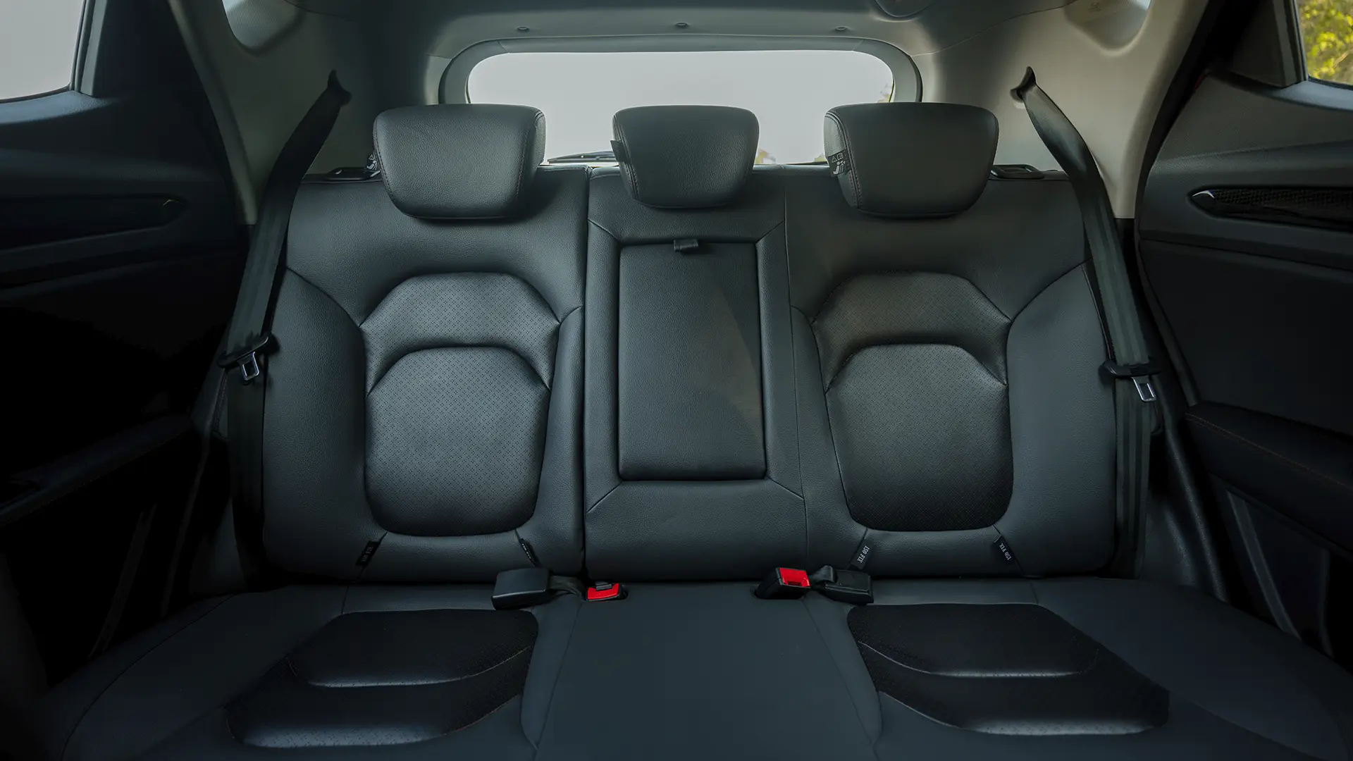 Used 2024 JAC S3 Luxury in Red – Rear Seat View