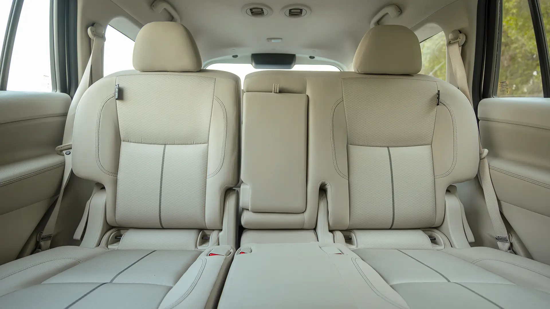 Used 2023 Nissan Xterra SE in White – Rear Seat View