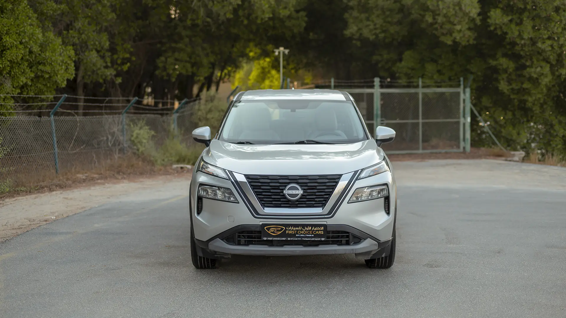 Used 2024 Nissan X-Trail S in Silver – Front View