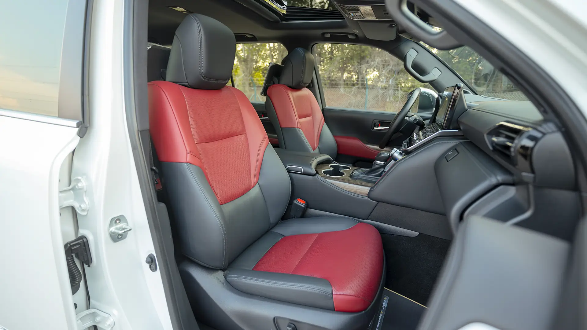 Used 2024 Toyota Land Cruiser VXR in White – Front Passenger Side Cabin View