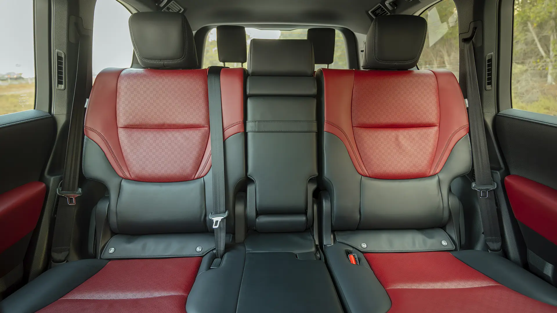 Used 2024 Toyota Land Cruiser VXR in White – Rear Seat View