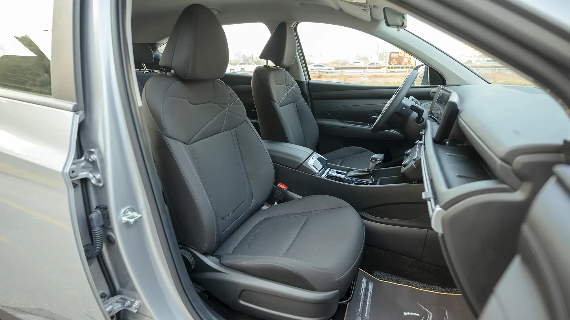 Used 2025 Hyundai Tucson Smart in Silver – Front Passenger Side Cabin View