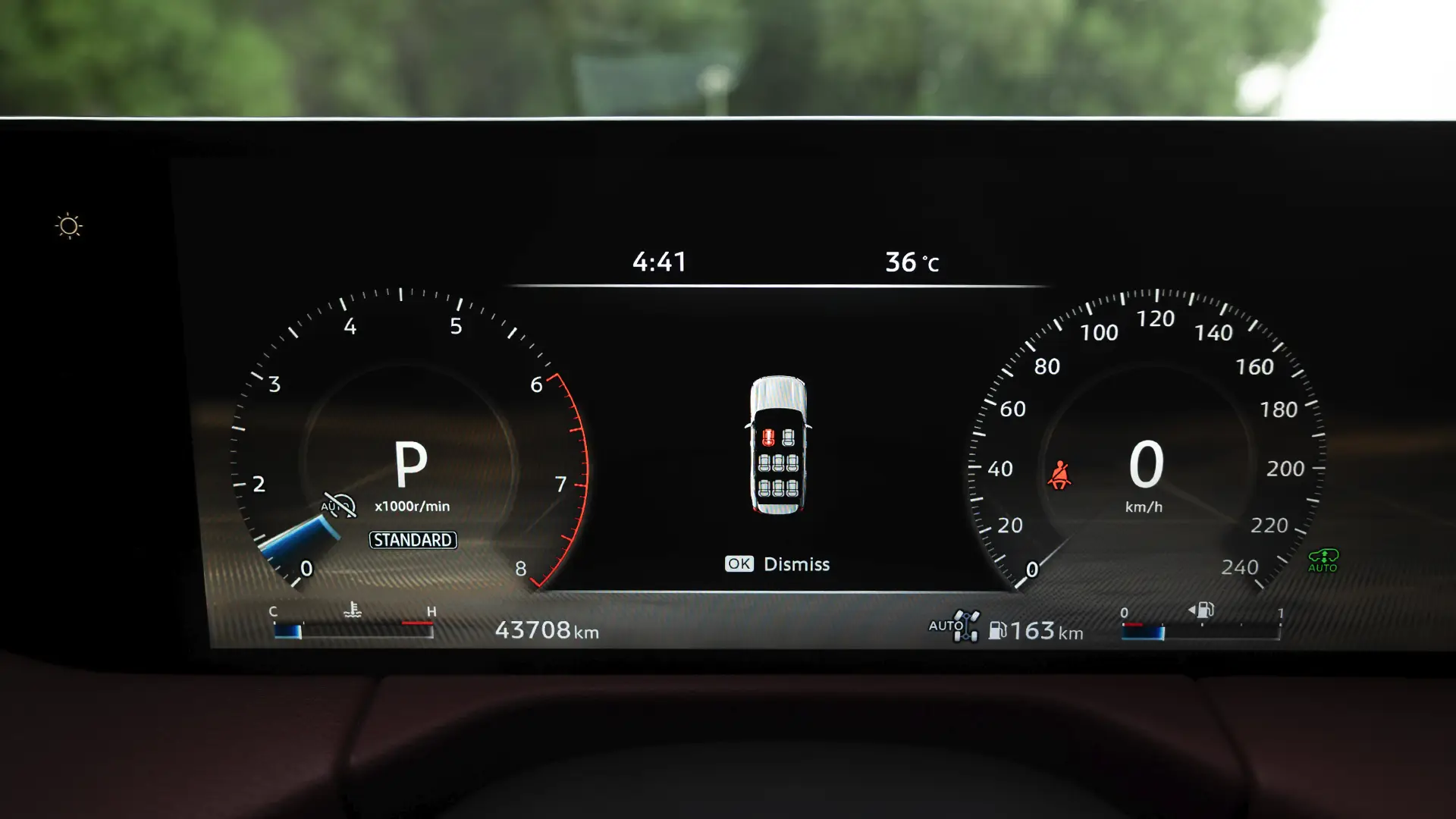Used 2026 Nissan Patrol LE Platinum City in White – Odometer / Mileage Reading View