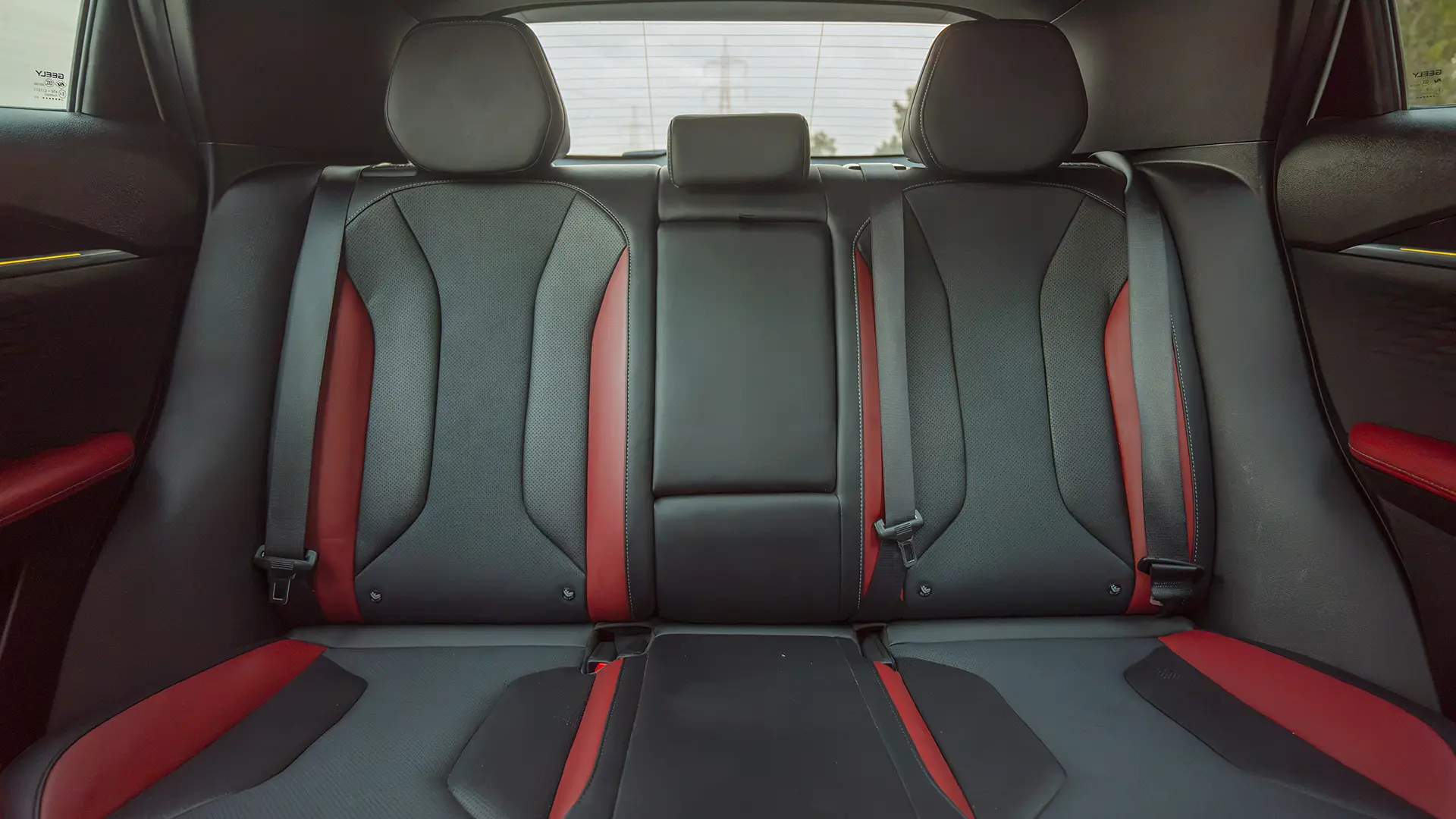 Used 2025 Geely Coolray GF in White – Rear Seat View