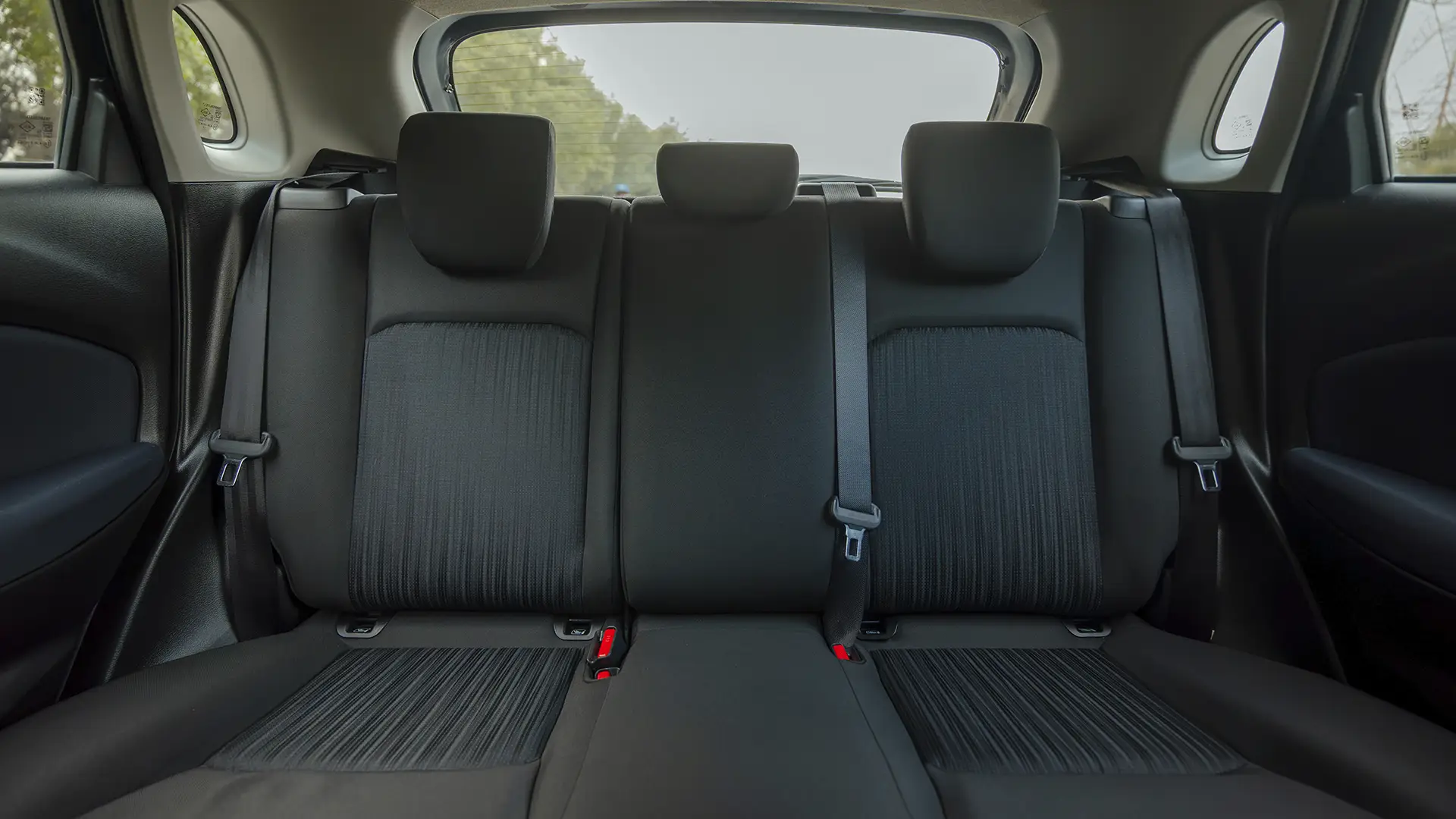 Used 2025 Suzuki Baleno GL in Blue – Rear Seat View