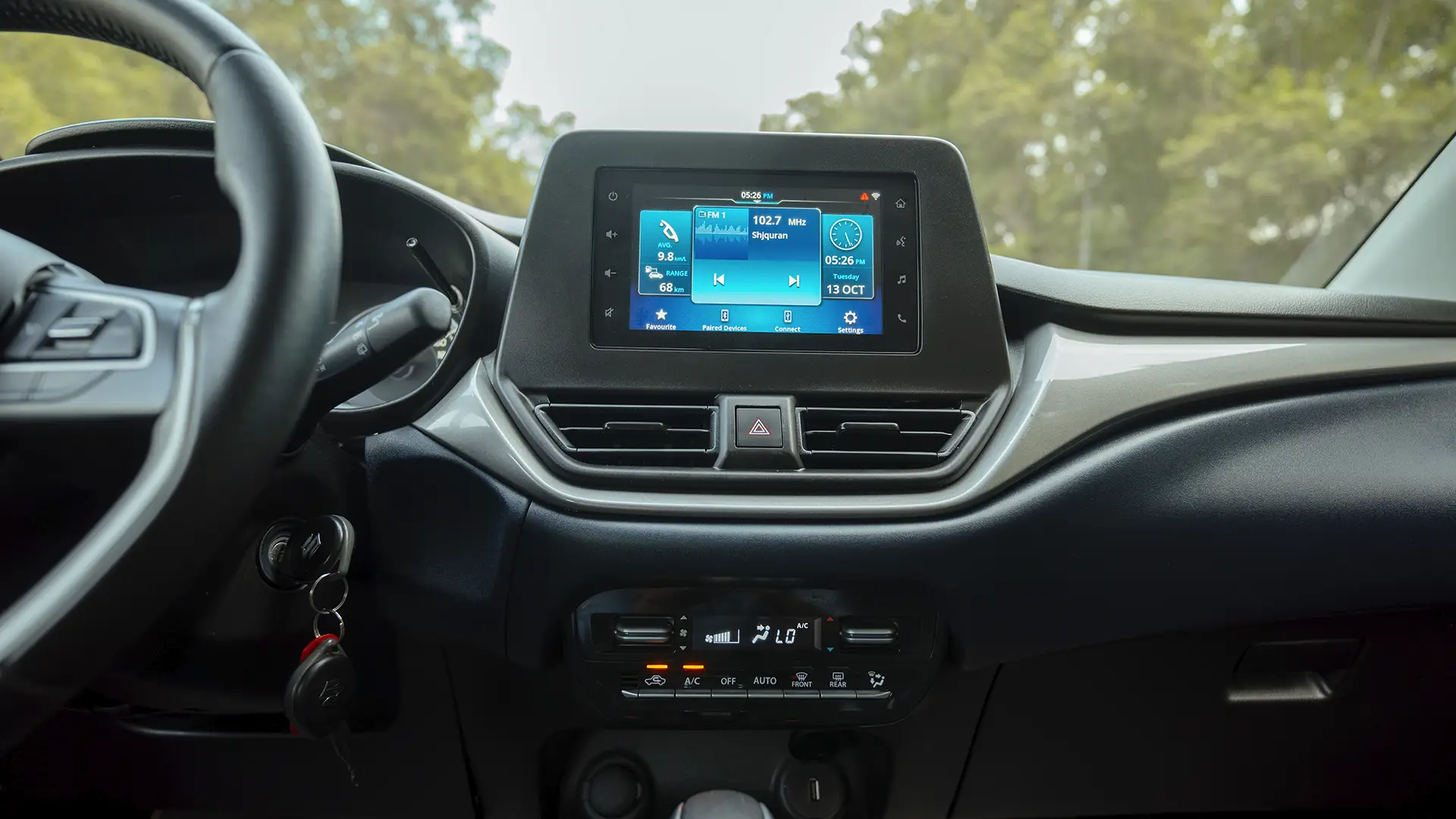 Used 2025 Suzuki Baleno GL in Blue – Infotainment / Touchscreen System