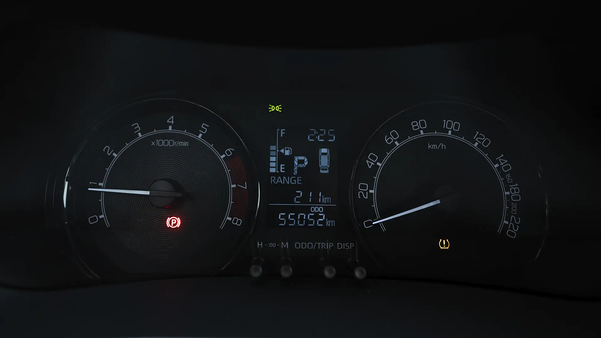 Used 2024 Toyota Raize G in White – Odometer / Mileage Reading View