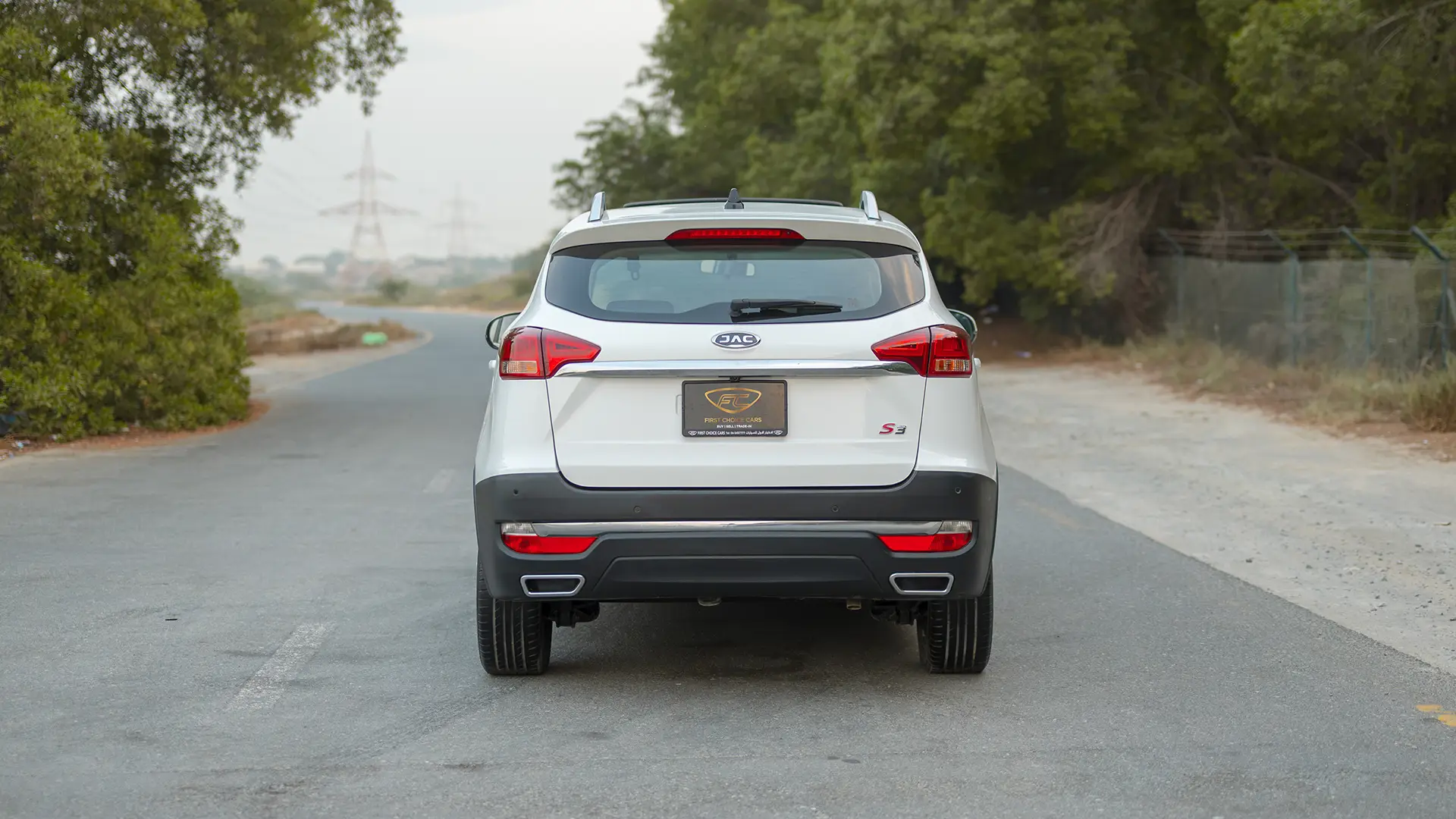 Used 2024 JAC S3 Luxury in White – Back/Rear View