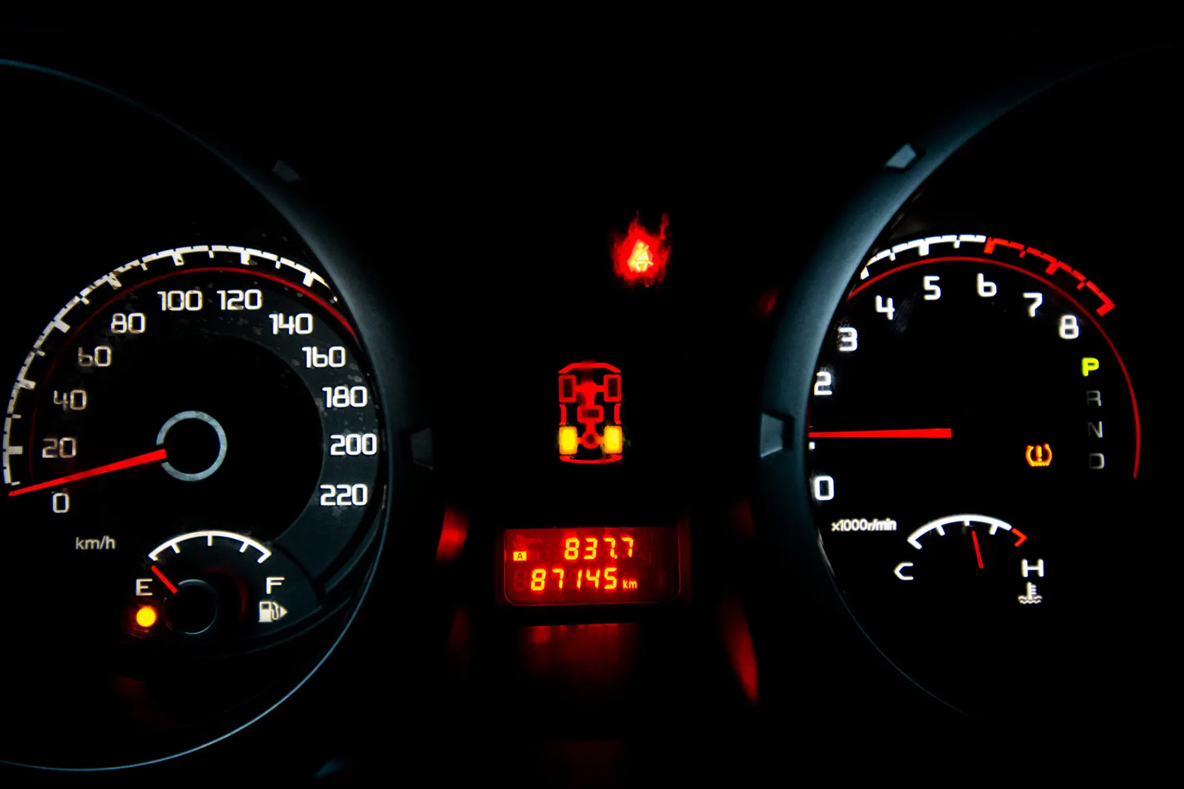 Used 2017 Mitsubishi Pajero GLS Midline in Silver – Odometer / Mileage Reading View